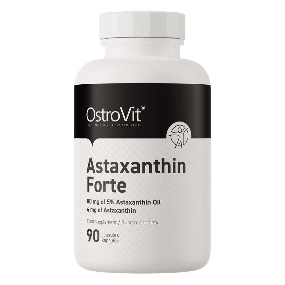 Astaxanthin, OstroVit, Astaxanthin Forte, 90 Capsule