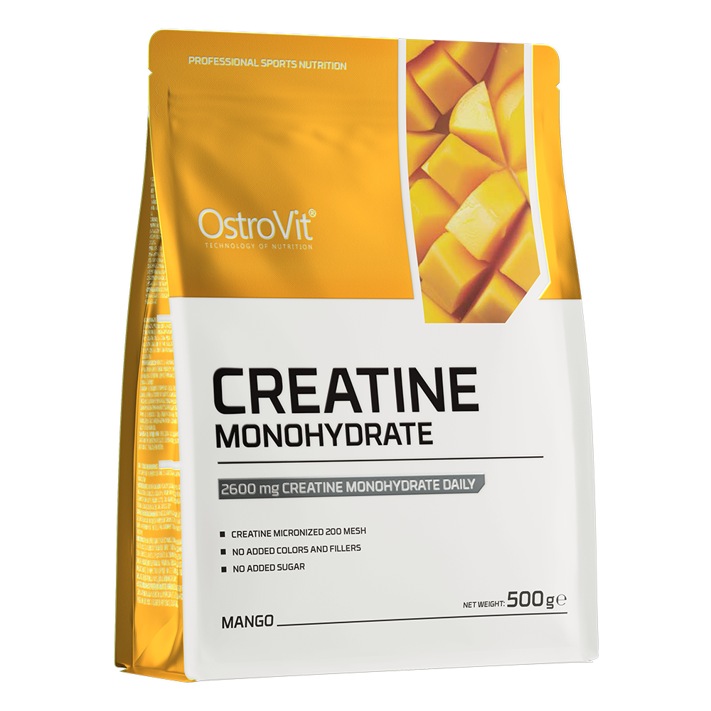 Creatina Monohidrata, OstroVit, Creatine Monohydrate, 500g