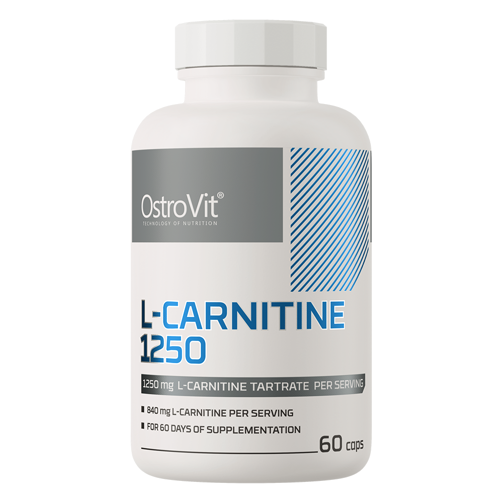 L-Carnitina Capsule, OstroVit, L-Carnitina 1250mg, 60 Capsule