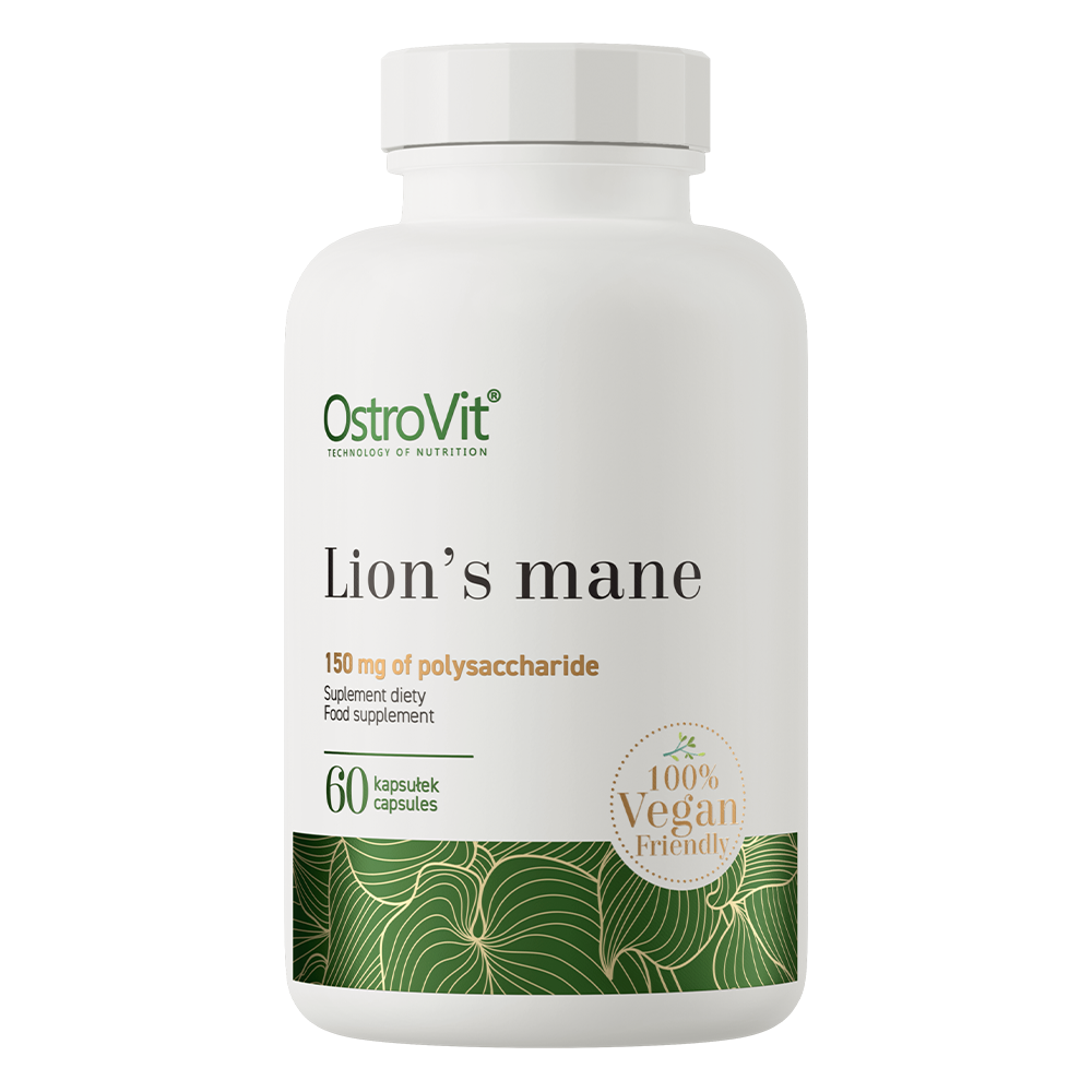 Extract de Coama-Leului, OstroVit, Lion's Mane, 60 Capsule