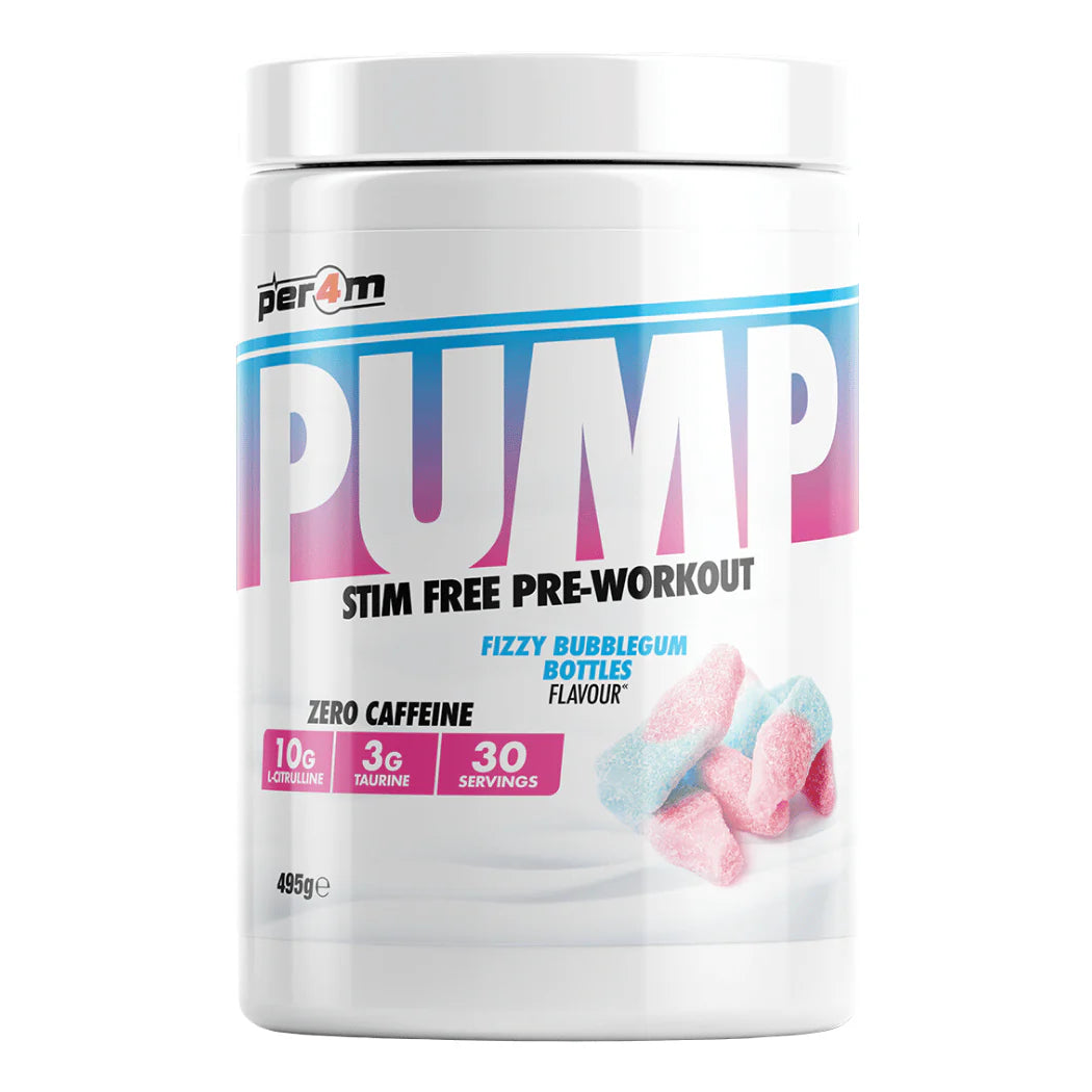 Pre-Workout Fara Stimulent, PER4M, Pump Non-Stim Pre-Workout, 495g