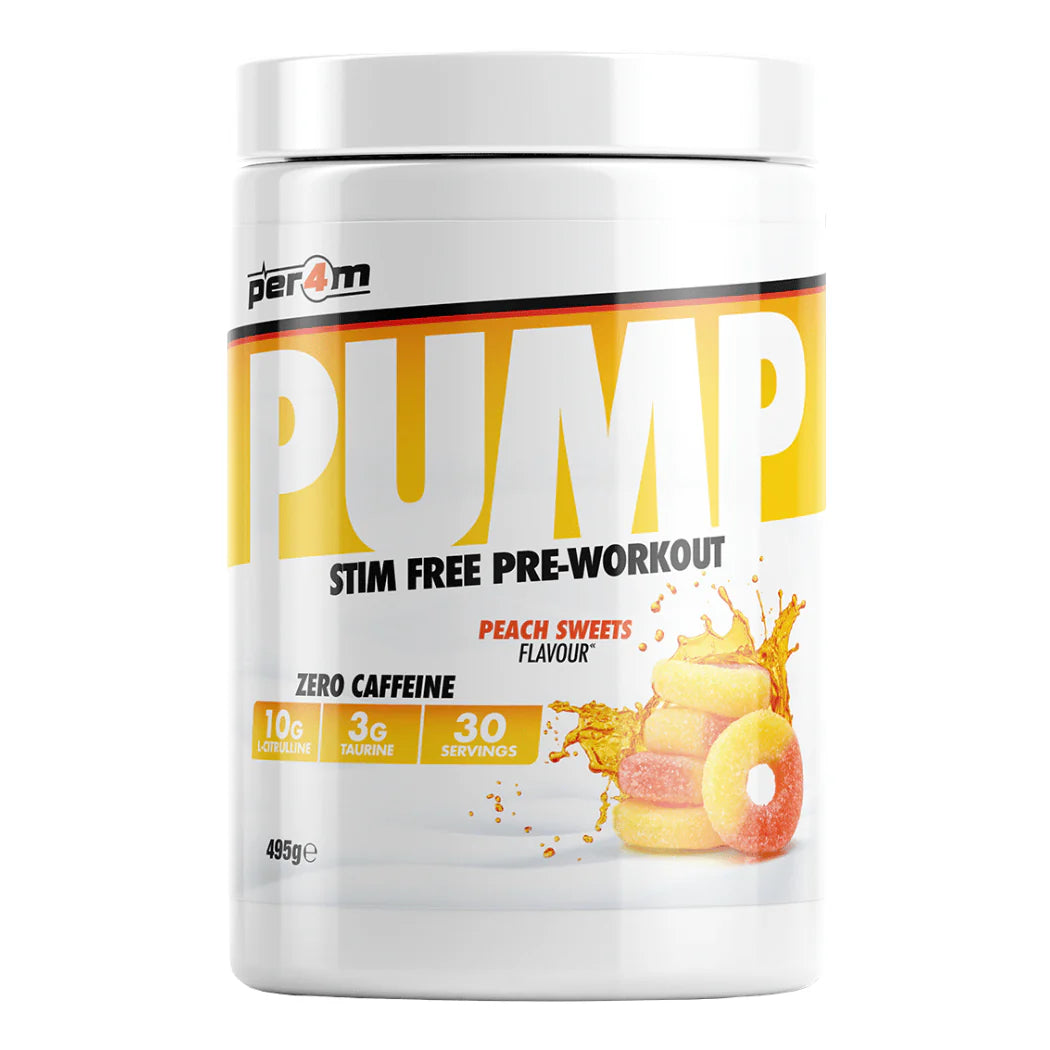 Pre-Workout Fara Stimulent, PER4M, Pump Non-Stim Pre-Workout, 495g