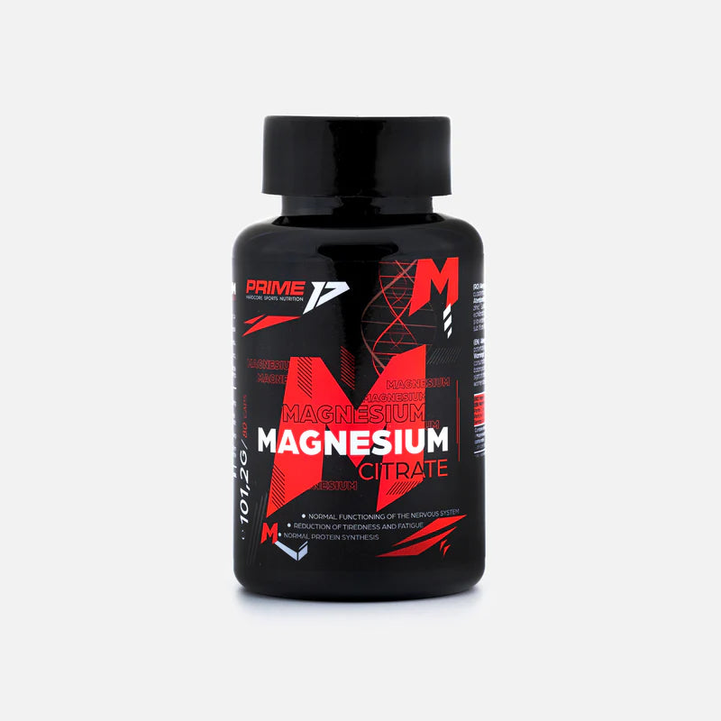 Magneziu Citrat,Prime, Magnesium Citrate, 80 Capsule