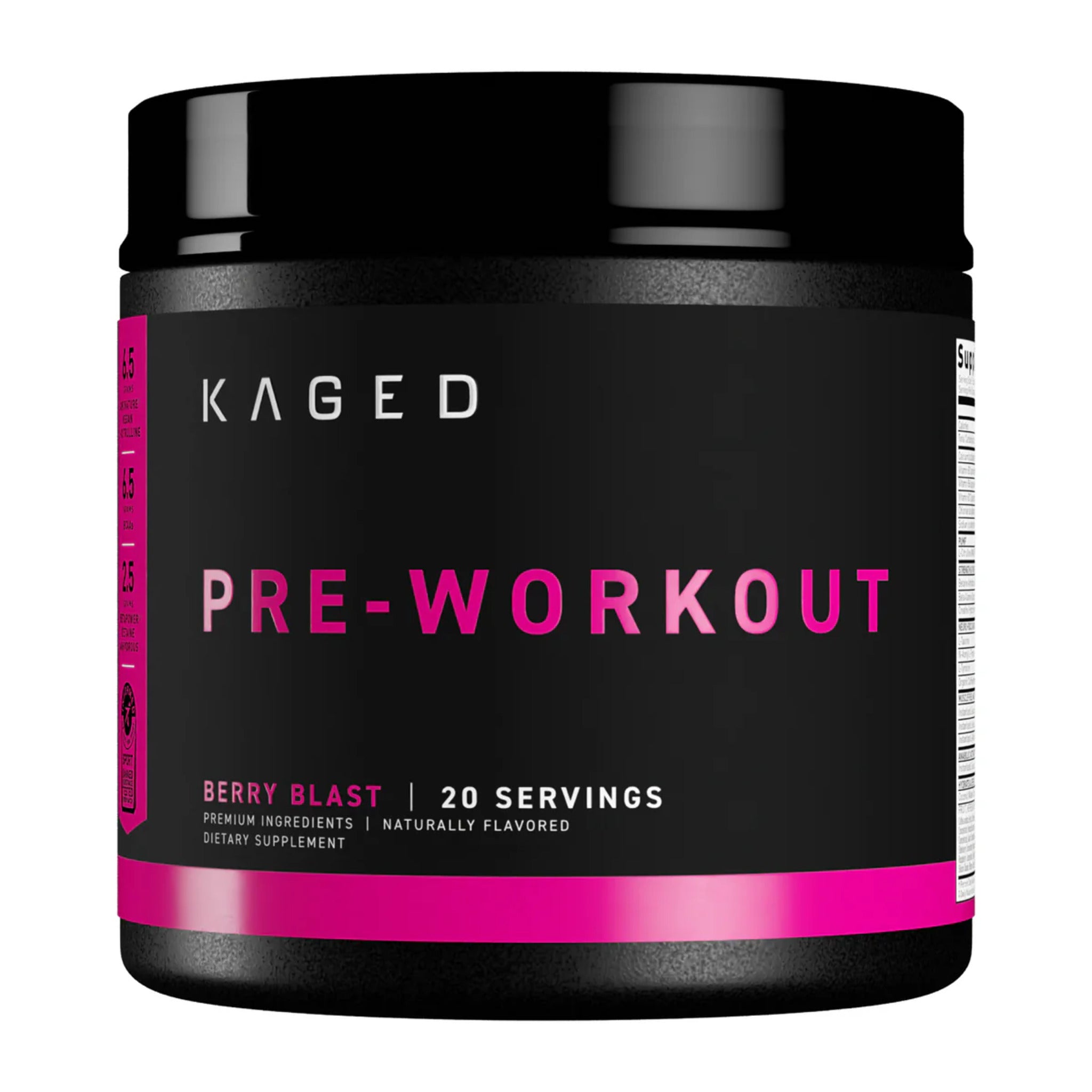 Pre-Workout, Kaged Muscle, Pre-Kaged ( 20 Servings )