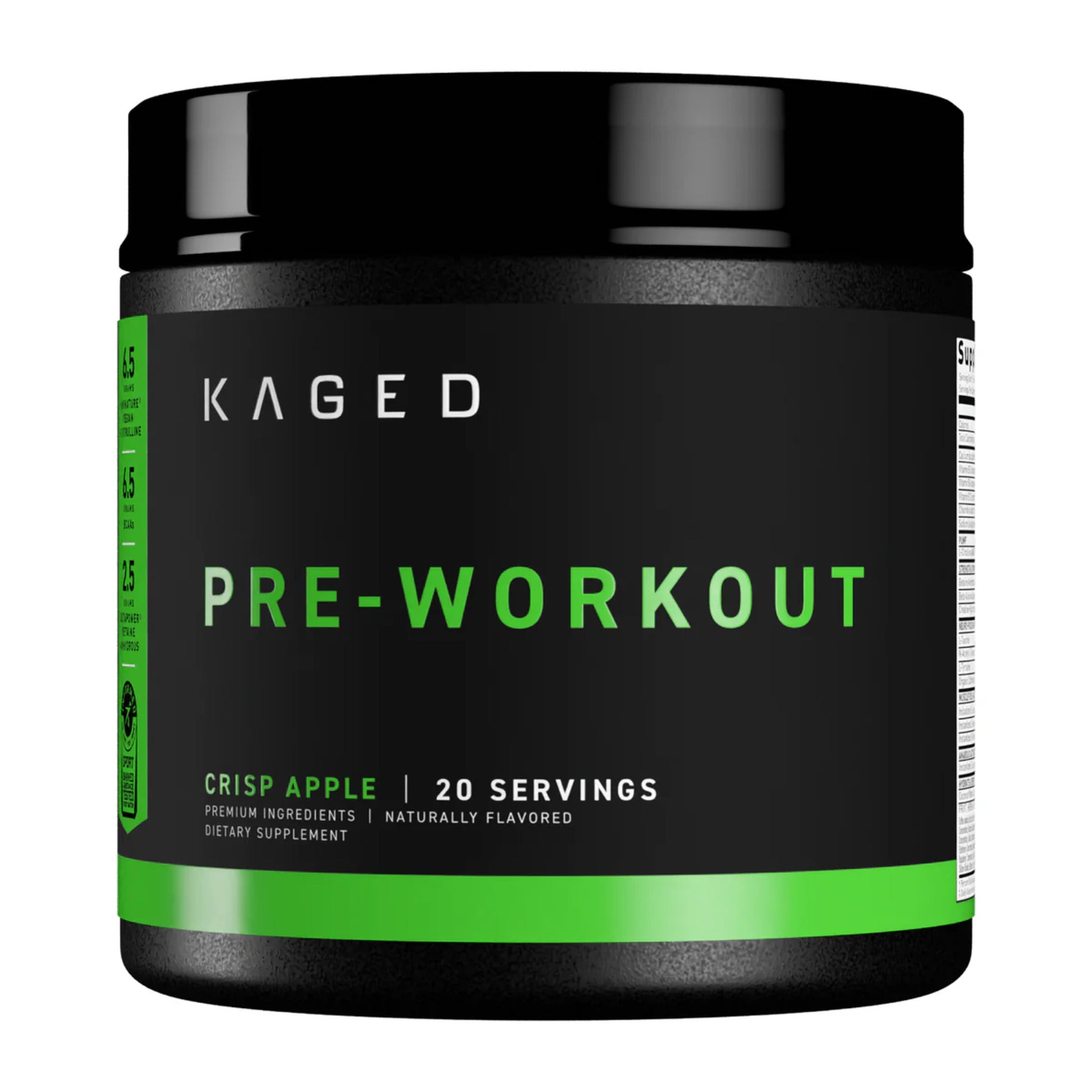 Pre-Workout, Kaged Muscle, Pre-Kaged ( 20 Servings )