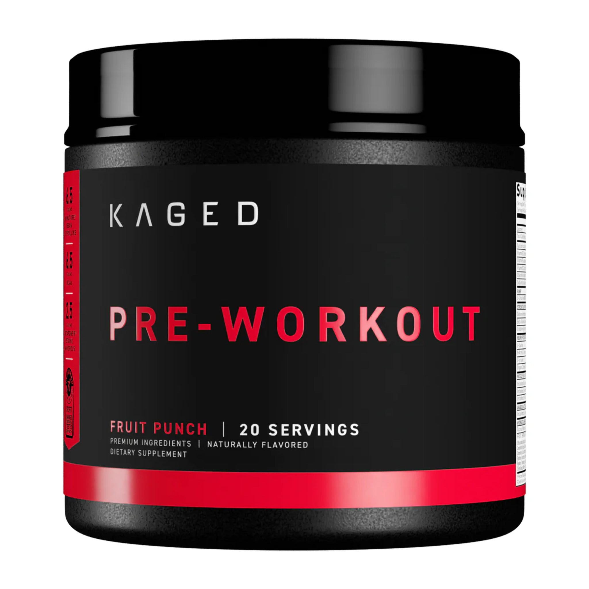 Pre-Workout, Kaged Muscle, Pre-Kaged ( 20 Servings )