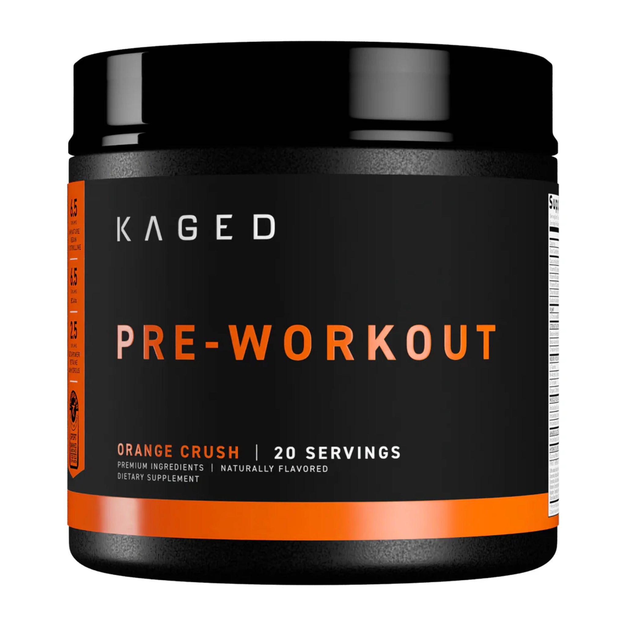 Pre-Workout, Kaged Muscle, Pre-Kaged ( 20 Servings )