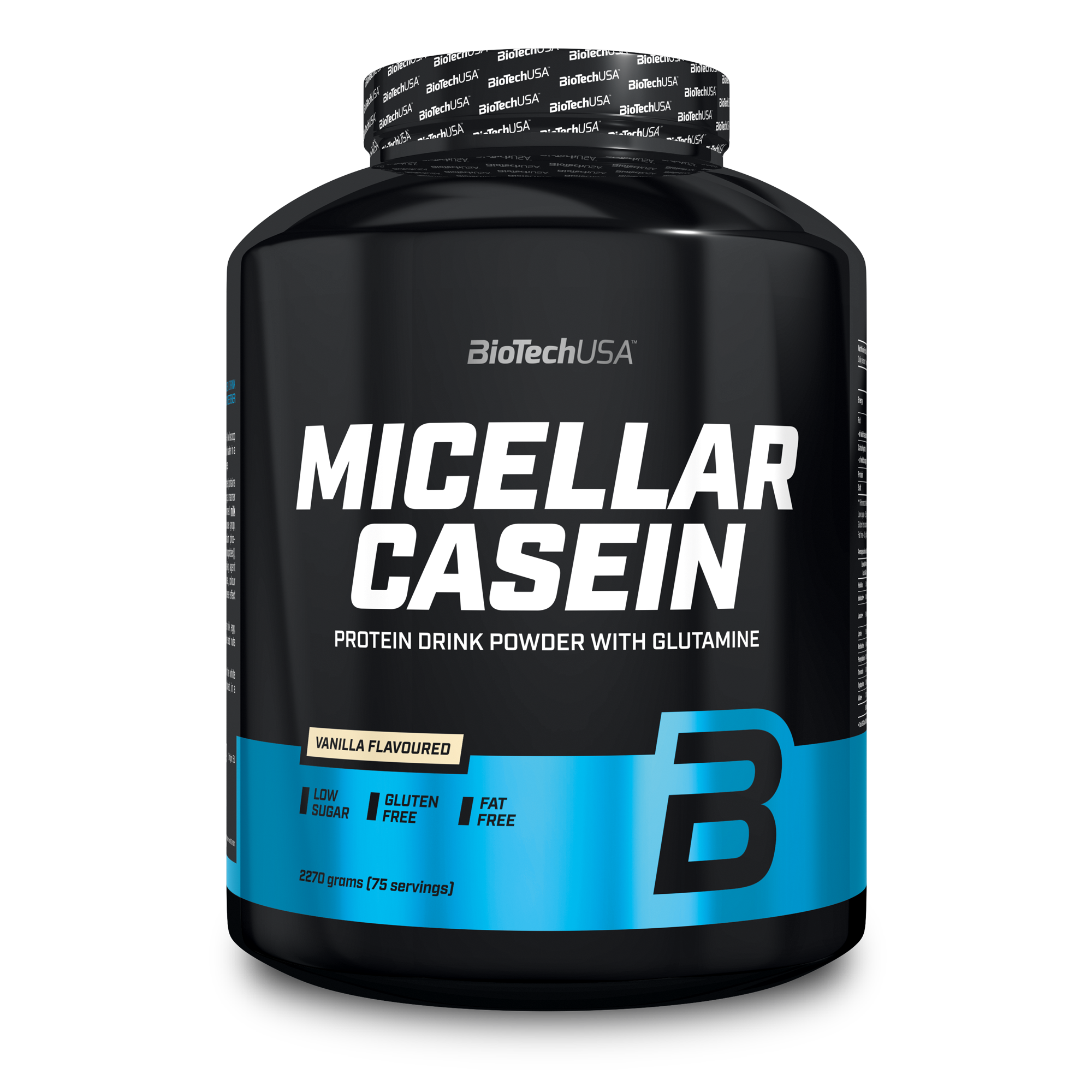 Proteina Cazeina Micelara, BioTechUSA, Micellar Casein, 2270g, Vanilia