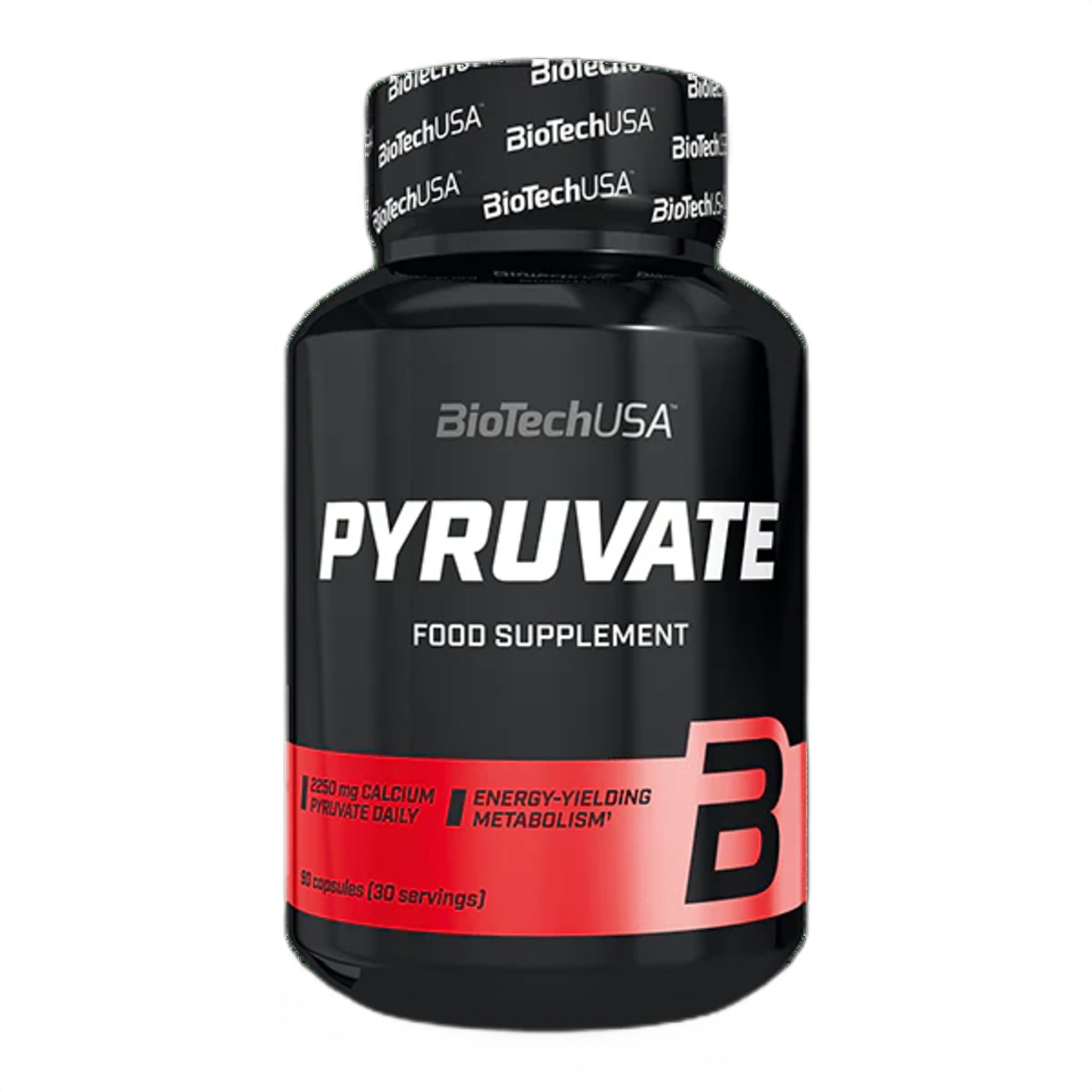 Piruvat de Calciu, BioTechUSA, Pyruvate, 90 Capsule