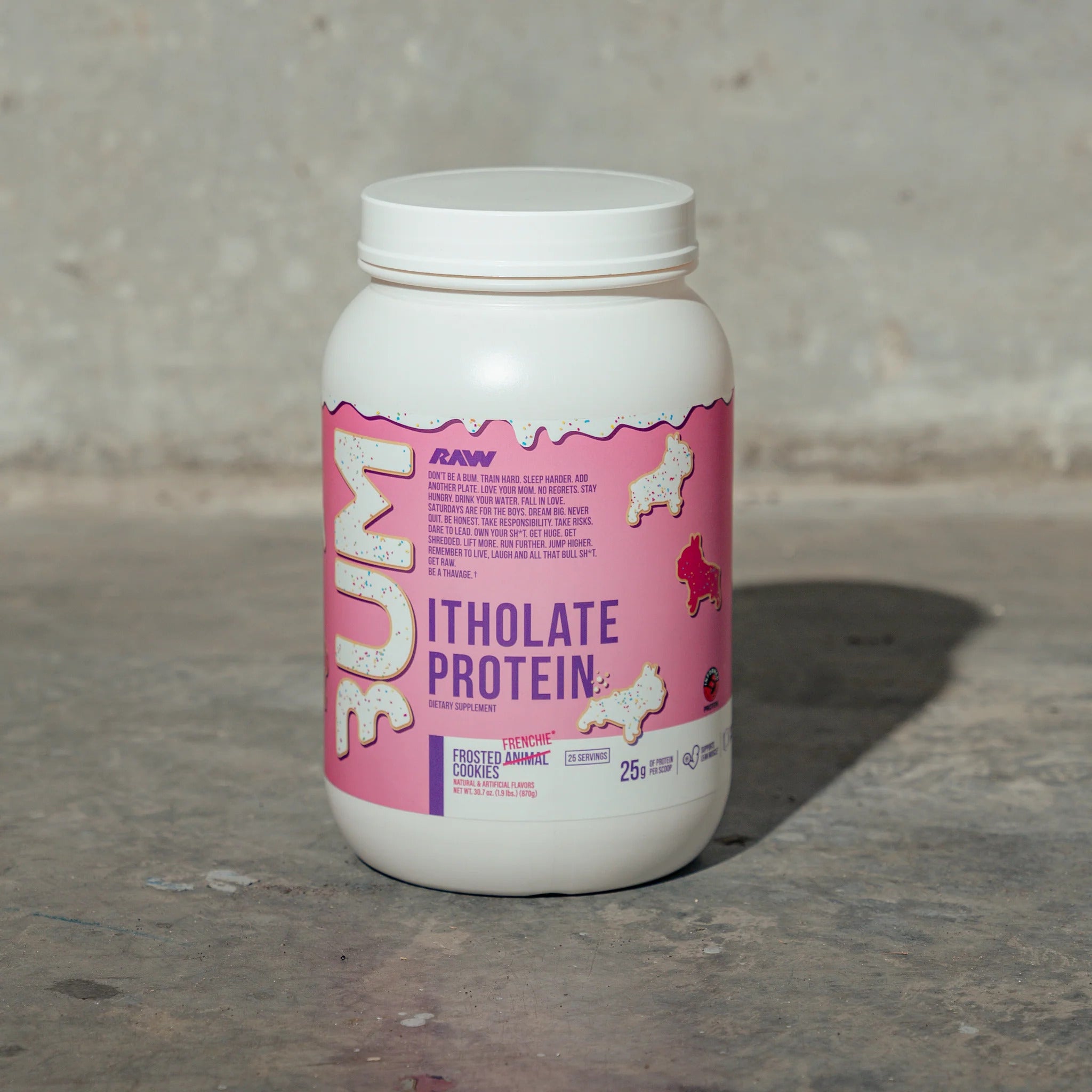 Proteina din Zer Izolat, RAW Nutrition, CBUM Series Itholate Protein, 775g