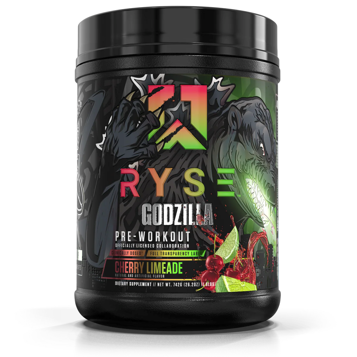【目玉商品】POMONA CITY RYDAZ - WALKING g-rap Pre-Workout, Ryse, Godzilla ( 20/40 Servings )