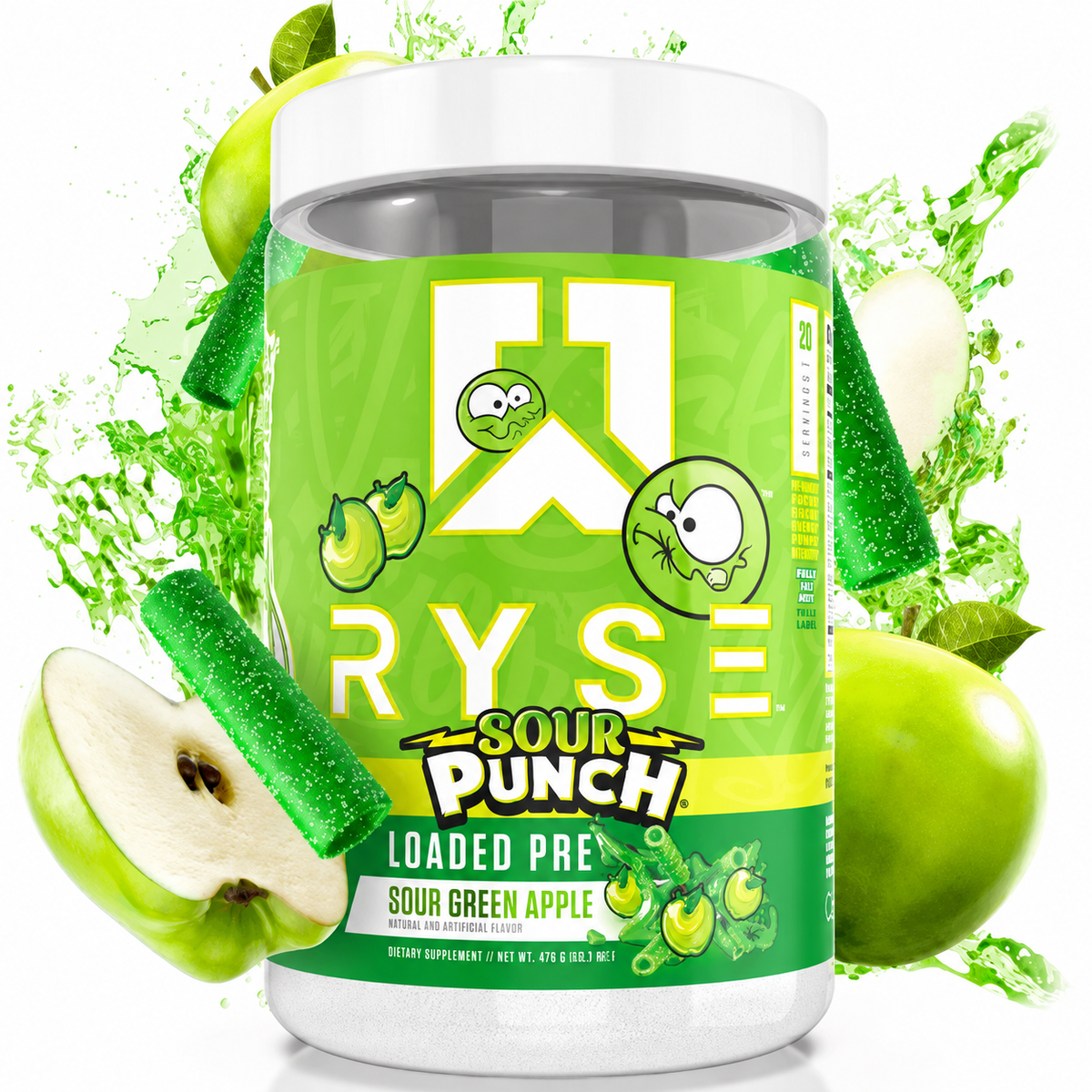 Pre-Workout, RYSE, Loaded Pre ( 30 Servings )