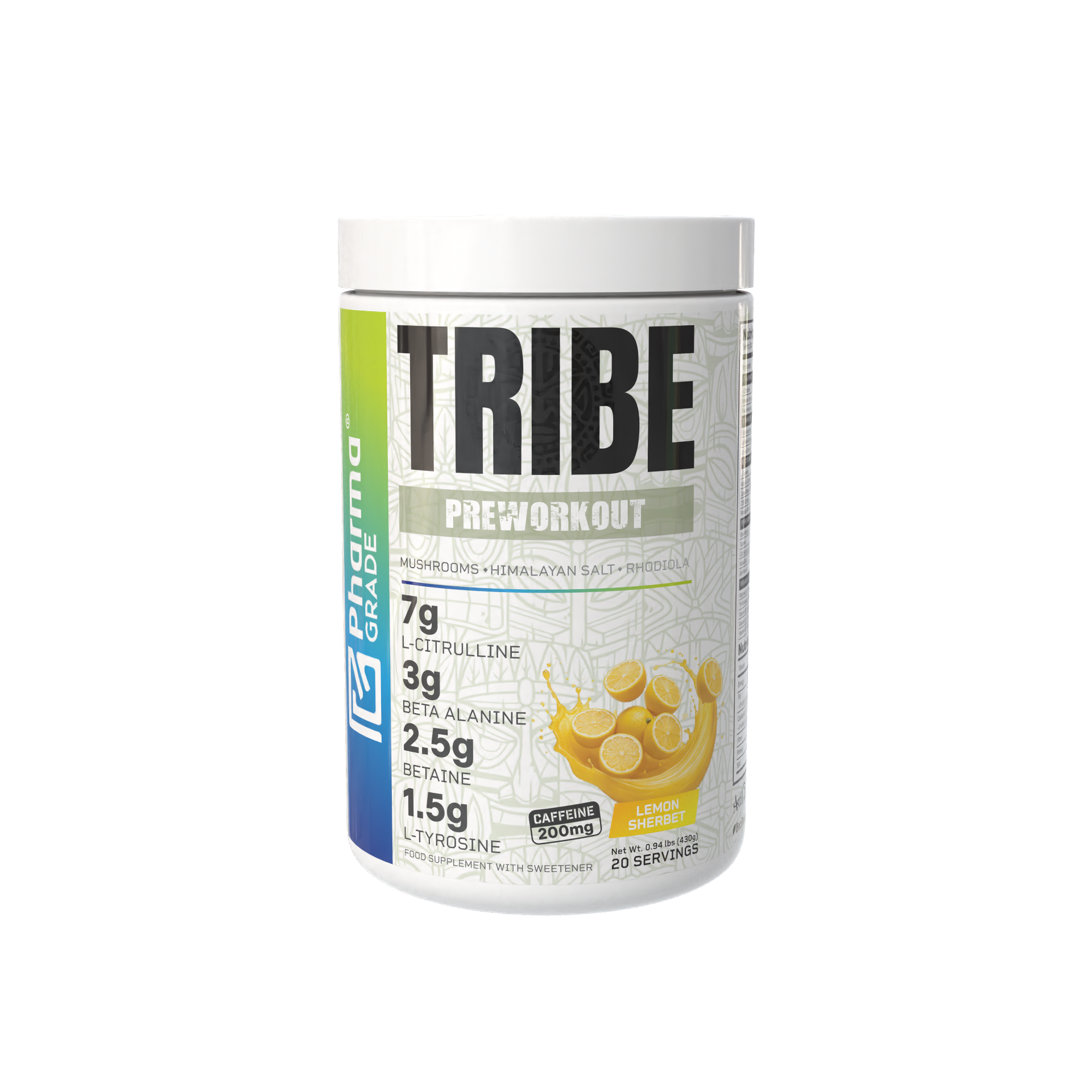 Pre-Workout, Pharma Grade, Tribe Pre-Workout, 430g