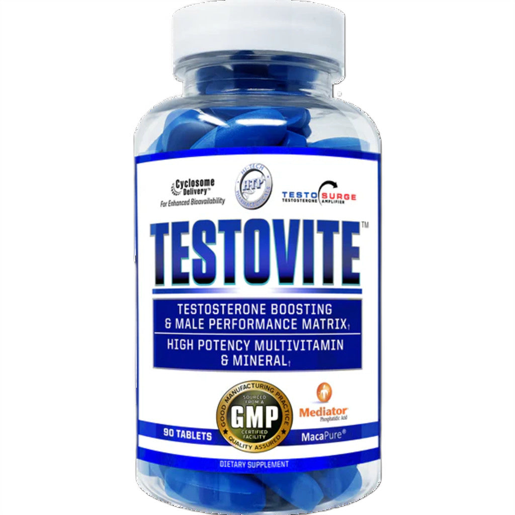 Complex Vitamine si Minerale + Booster Testosteron, Hi-Tech Pharma, Testovite, 90 Tablete