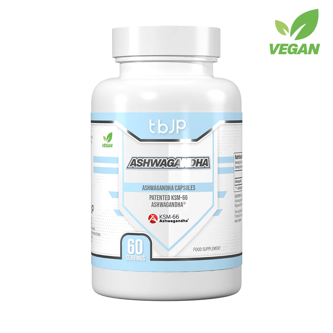 Extract de Ashwagandha, Trained by JP, Ashwagandha KSM-66, 60 Capsule