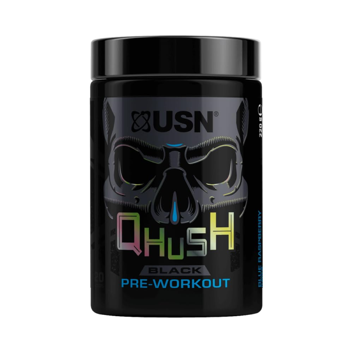 Pre-Workout, USN, Q-Hush Black Pre-Workout, 220g