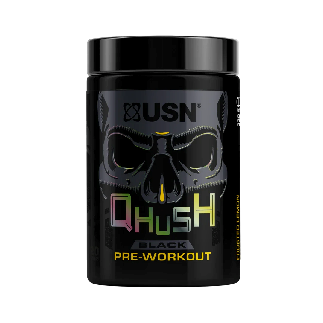 Pre-Workout, USN, Q-Hush Black Pre-Workout, 220g