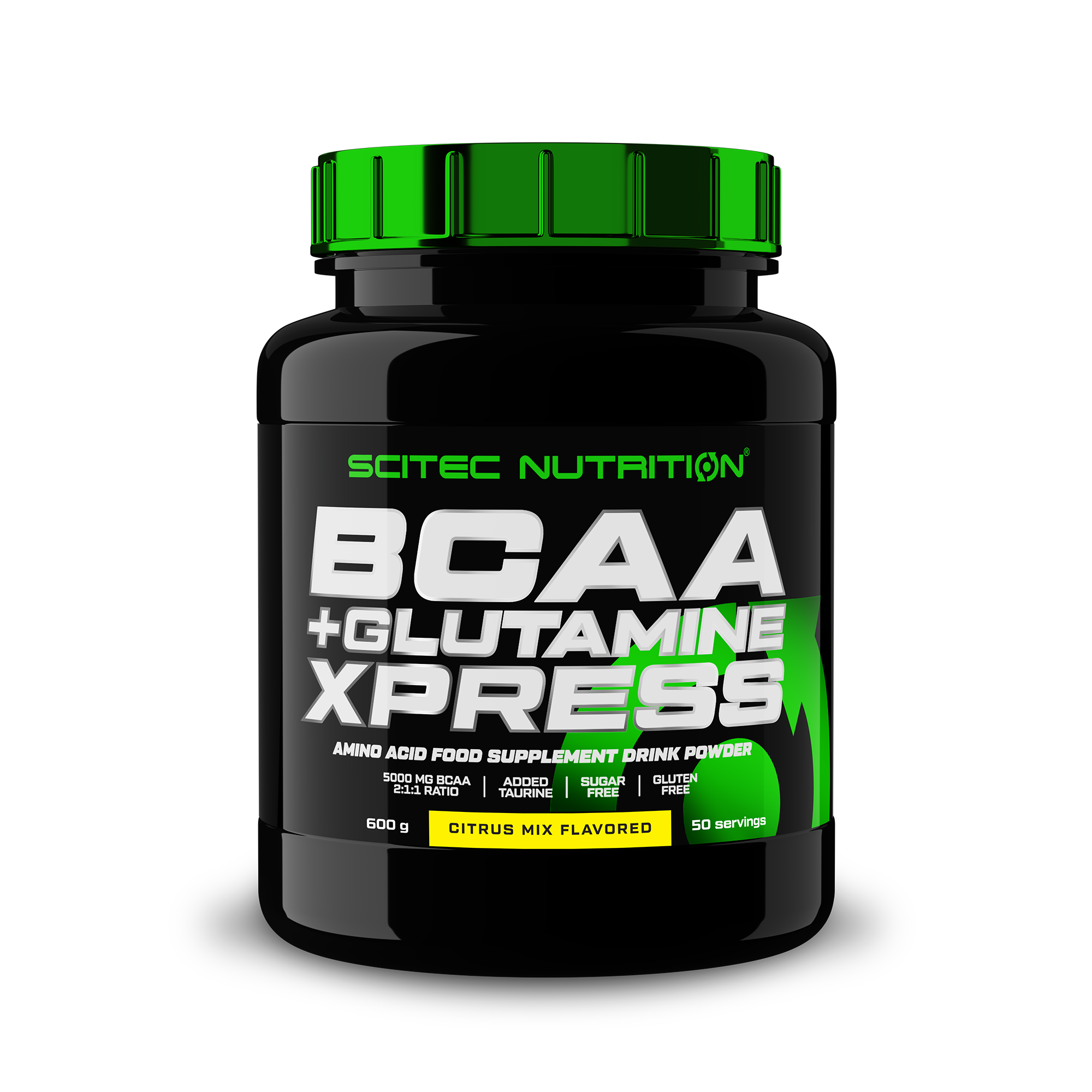 Aminoacizi BCAA si Glutamina, Scitec Nutrition, BCAA + Glutamine Xpress, 600g