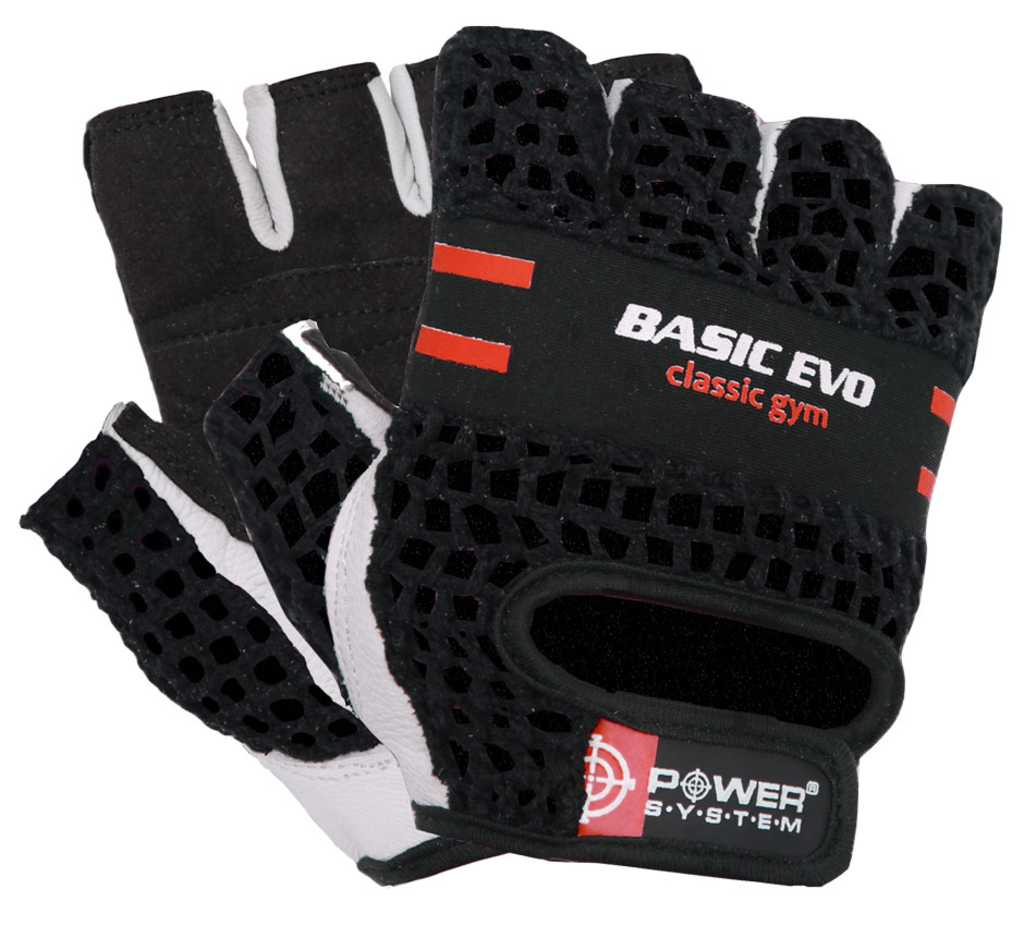 Manusi Antrenament, Power System, Gloves Basic Evo Red