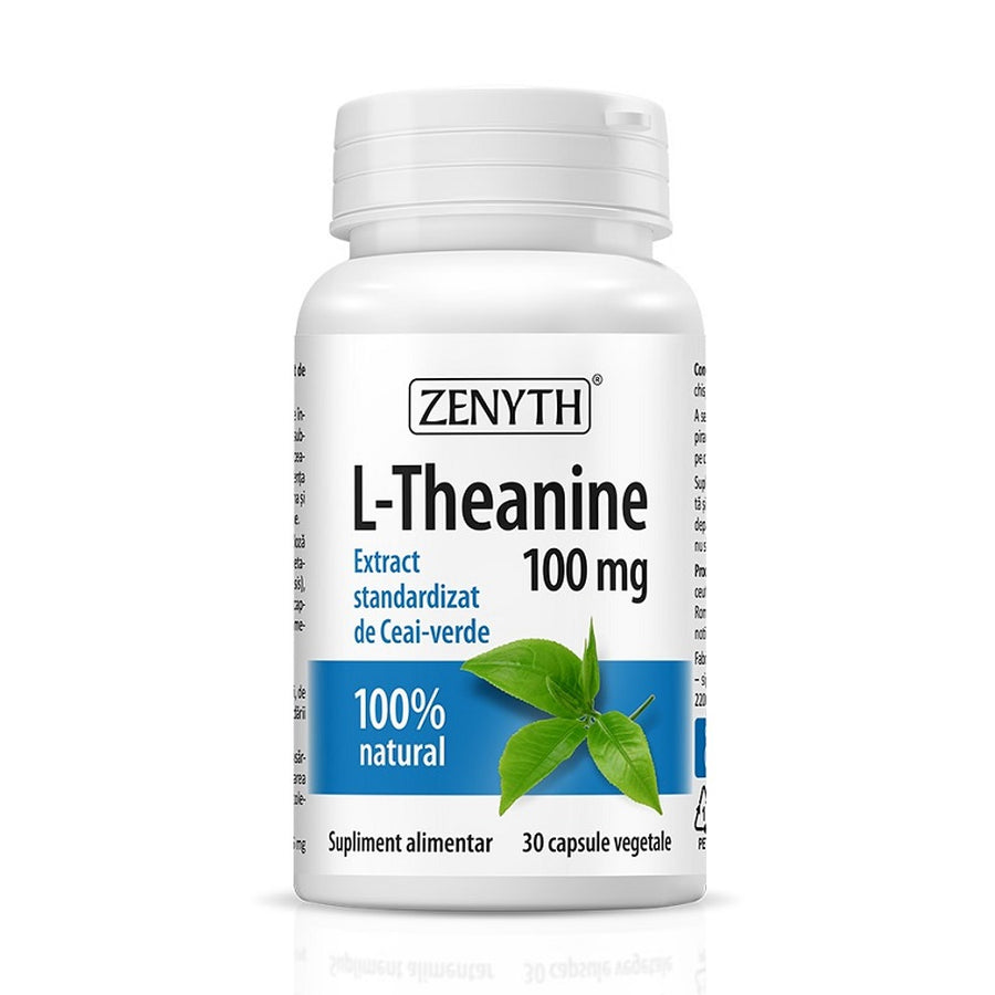 L-teanina, Zenyth, L-Theanine, 30 Capsule