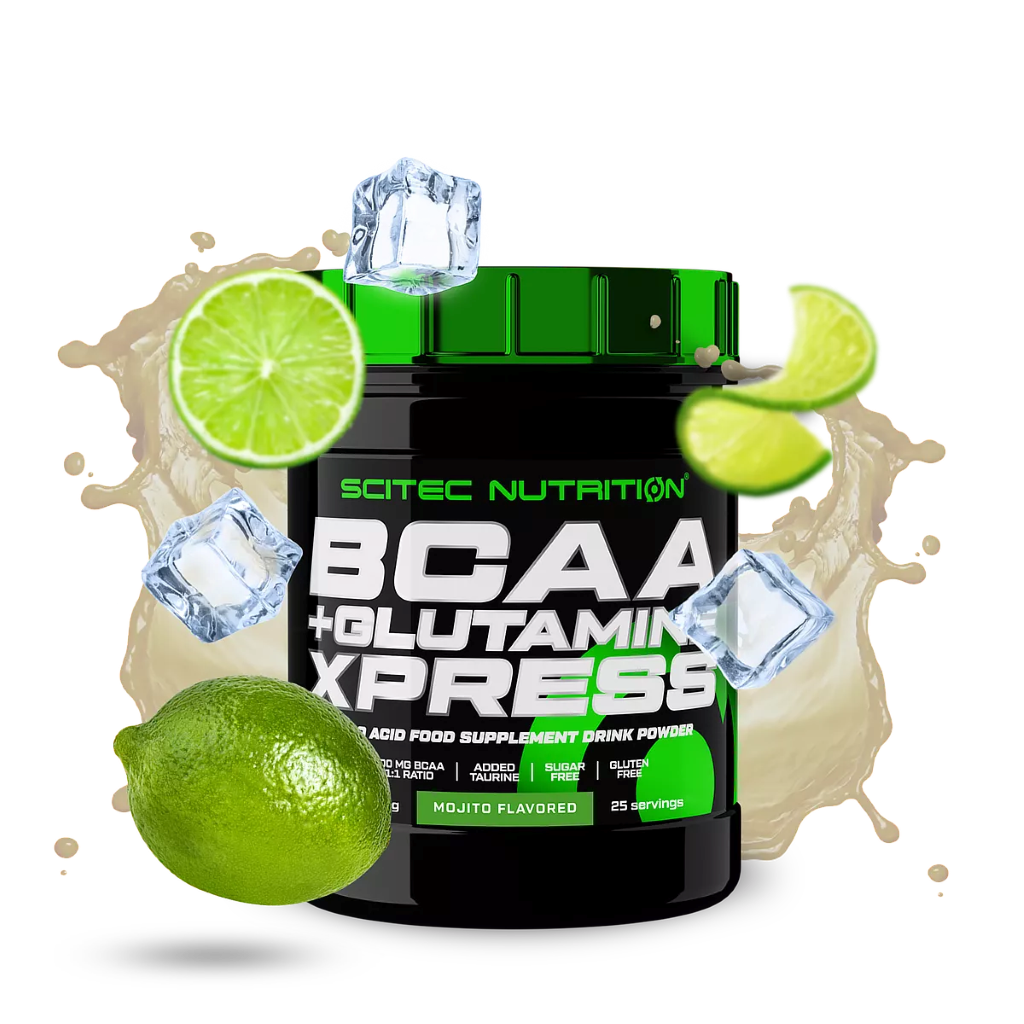 BCAA+Glutamina Xpress, Scitec Nutrition, BCAA+Glutamine Xpress, 300g