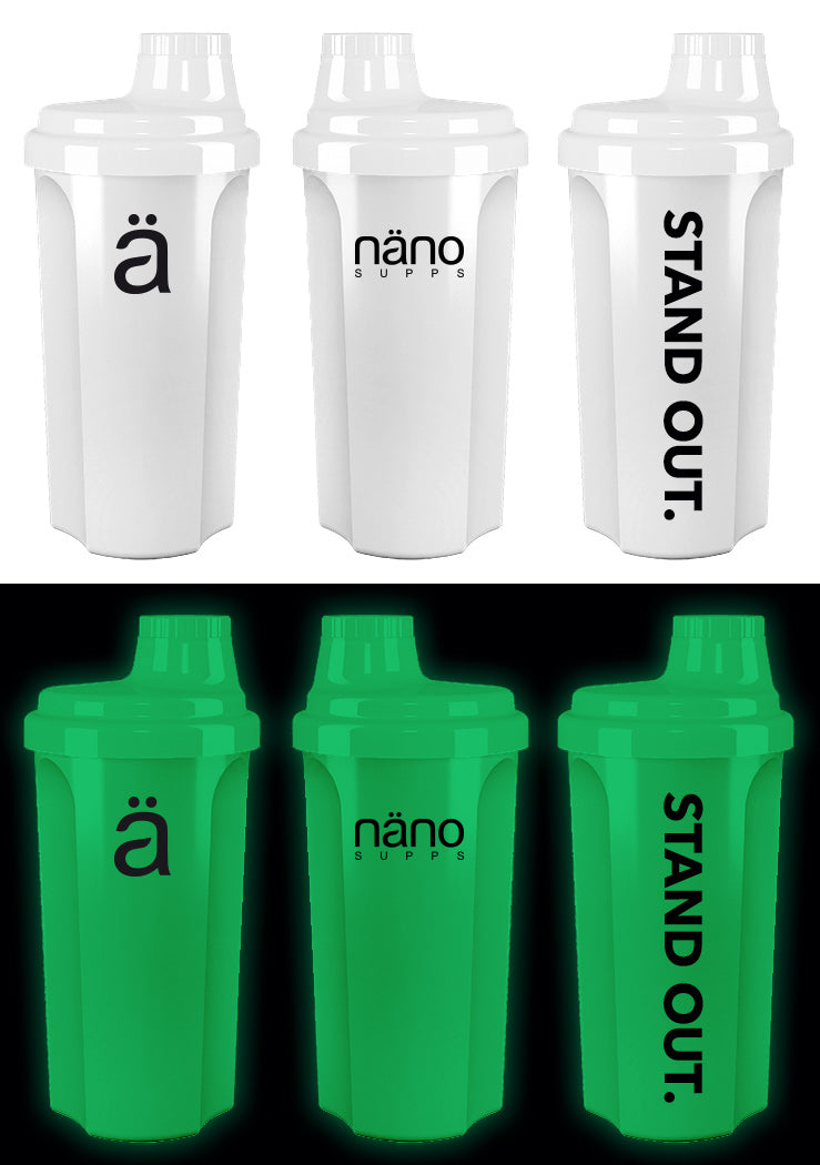 Shaker, Nanosupps, Shaker HB Glow In The Dark, 500ml
