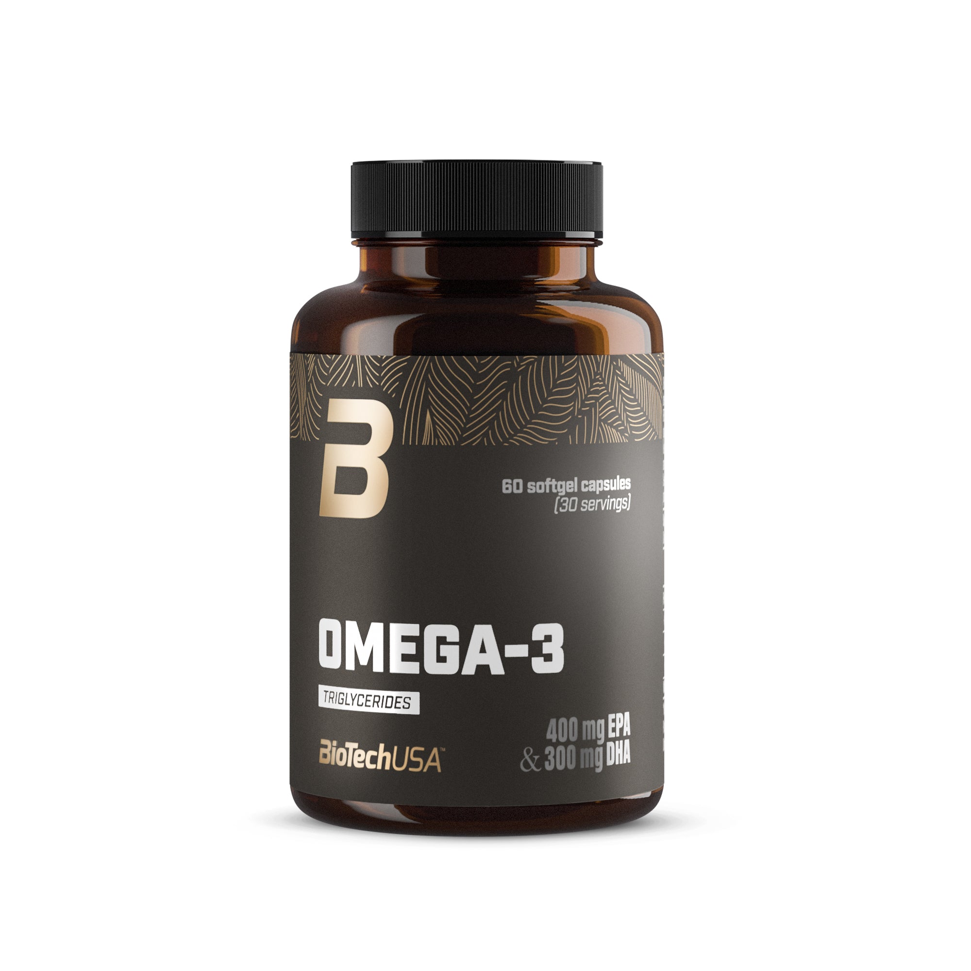 Omega 3 Trigliceride, BioTechUSA, Omega-3 Triglycerides, 60 Softgels
