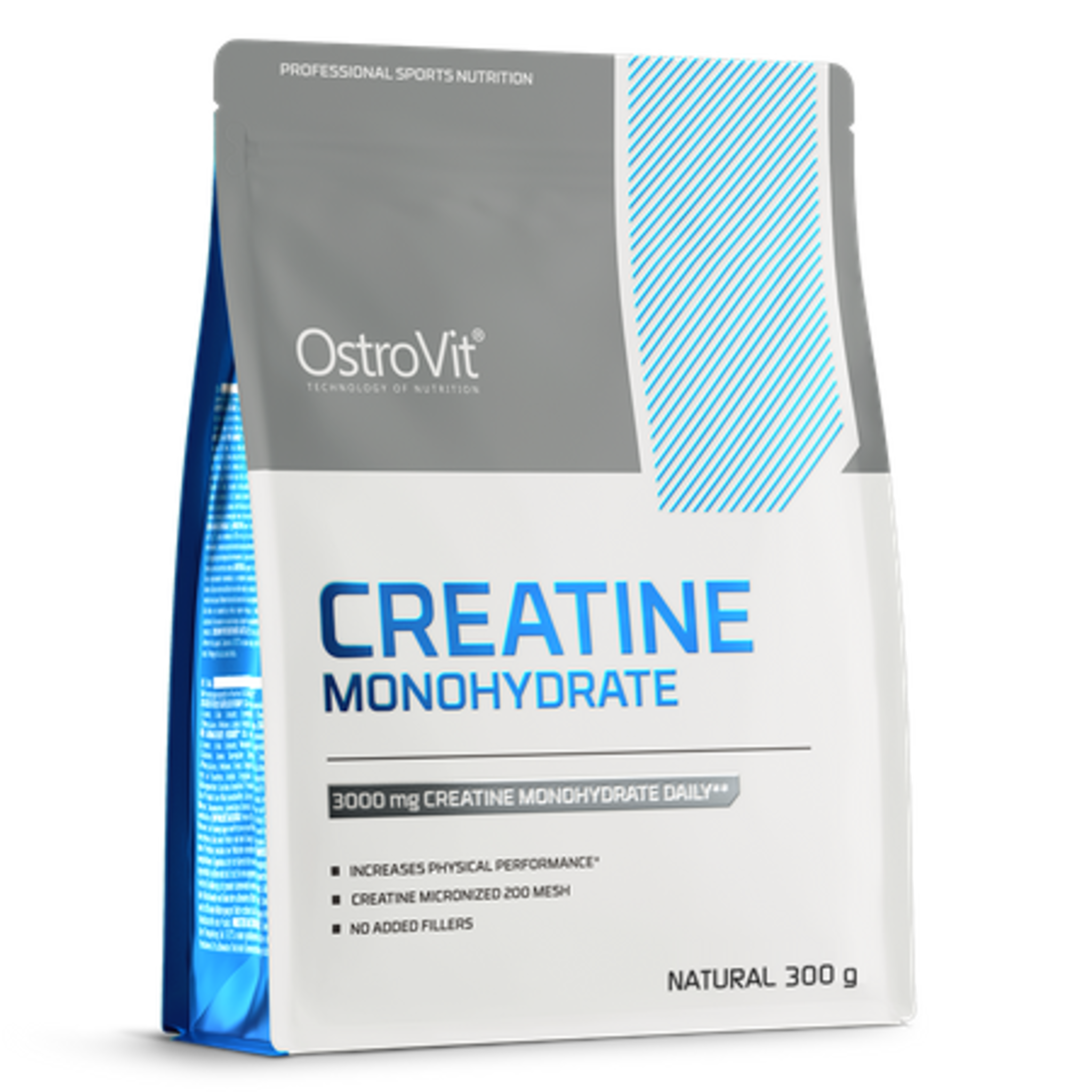 Creatina Monohidrata, OstroVit, Creatine Monohydrate, 300 g