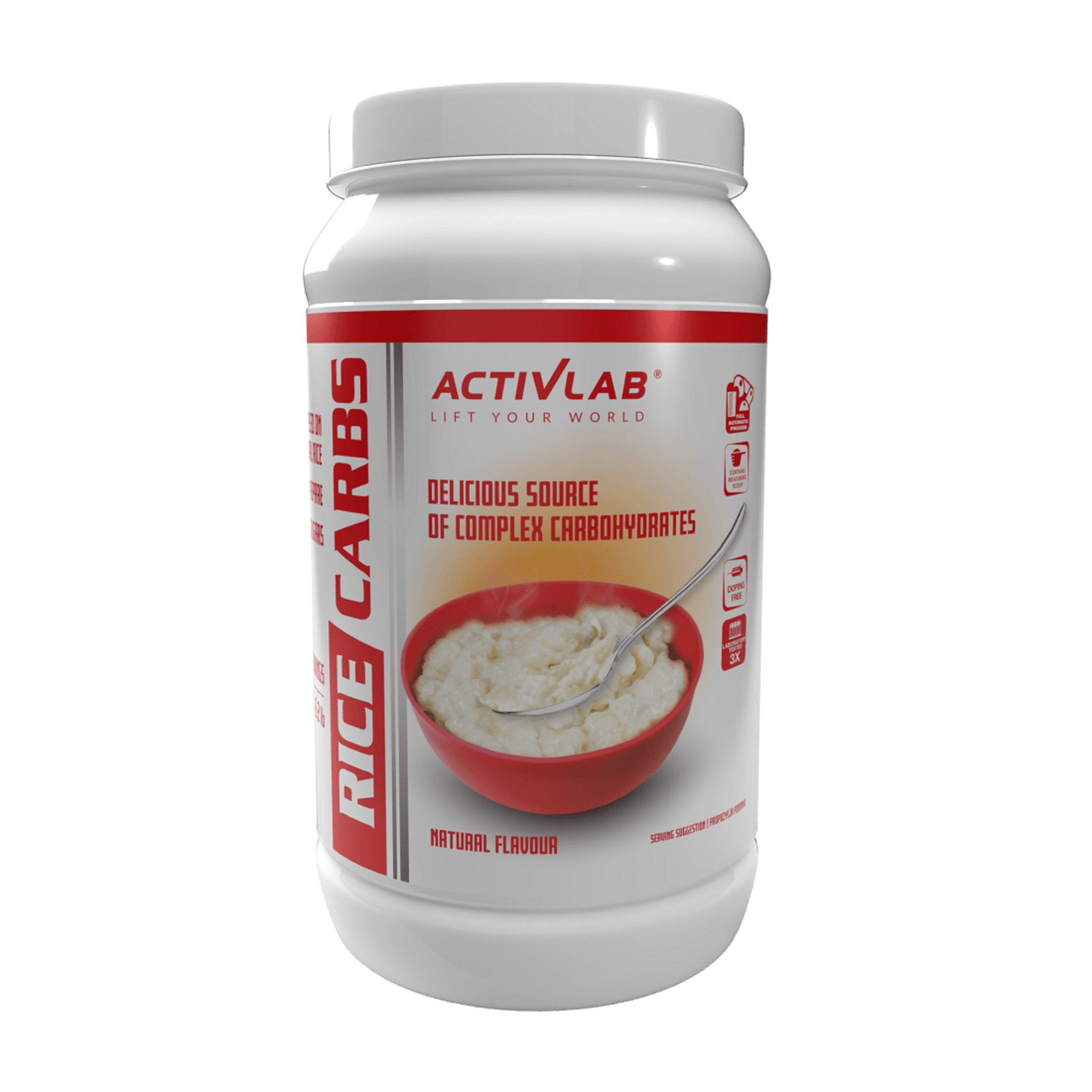 Complex de Carbohidrati, Activlab, Rice Carbs, 1000g