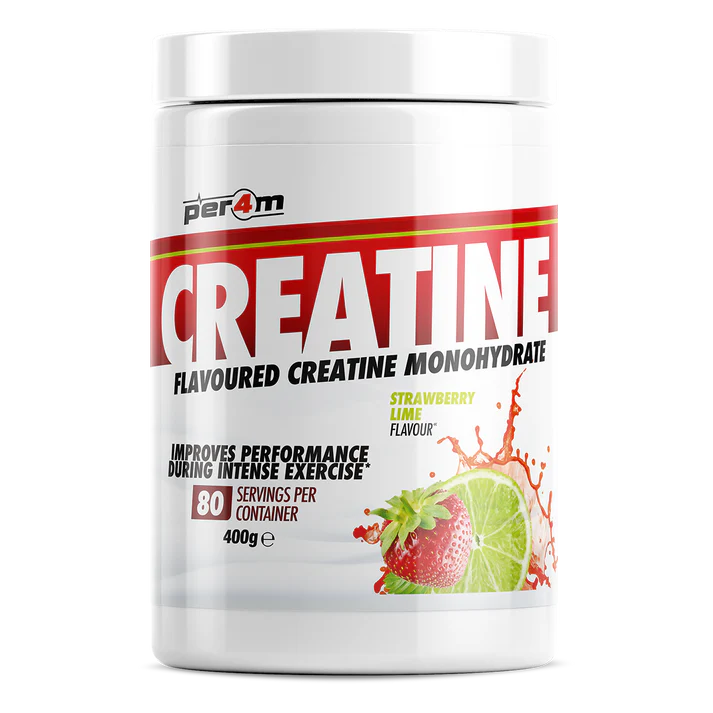 Creatina Monohidrata, Per4m, Flavoured Creatine Monohydrate, 400g