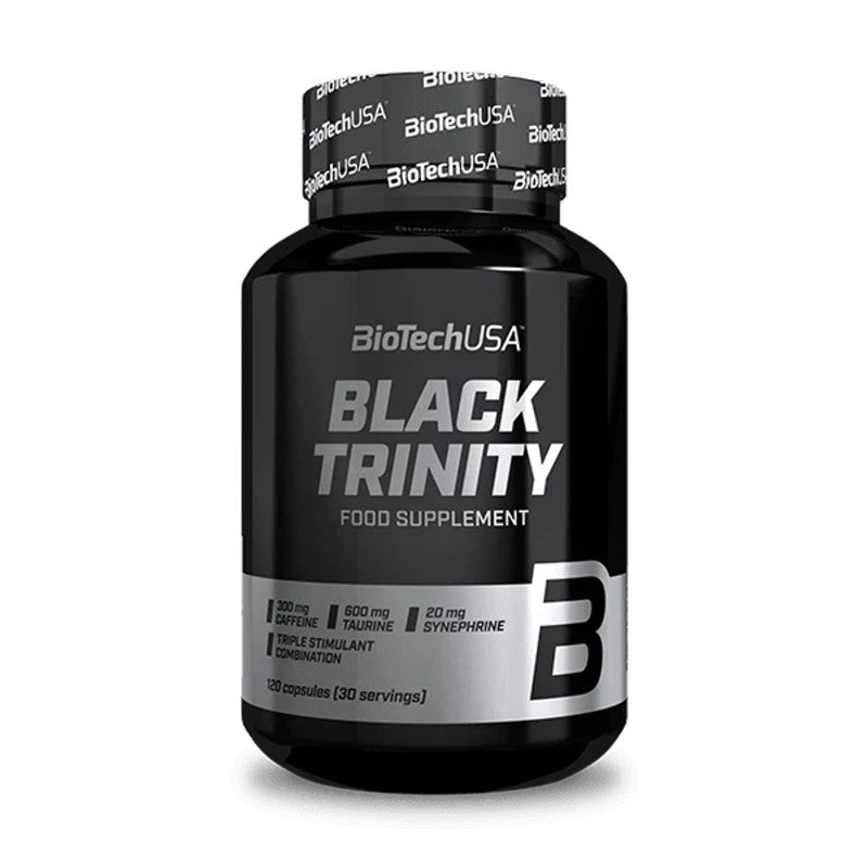 Pre-Workout, BioTechUSA, Black Trinity, 120 capsule