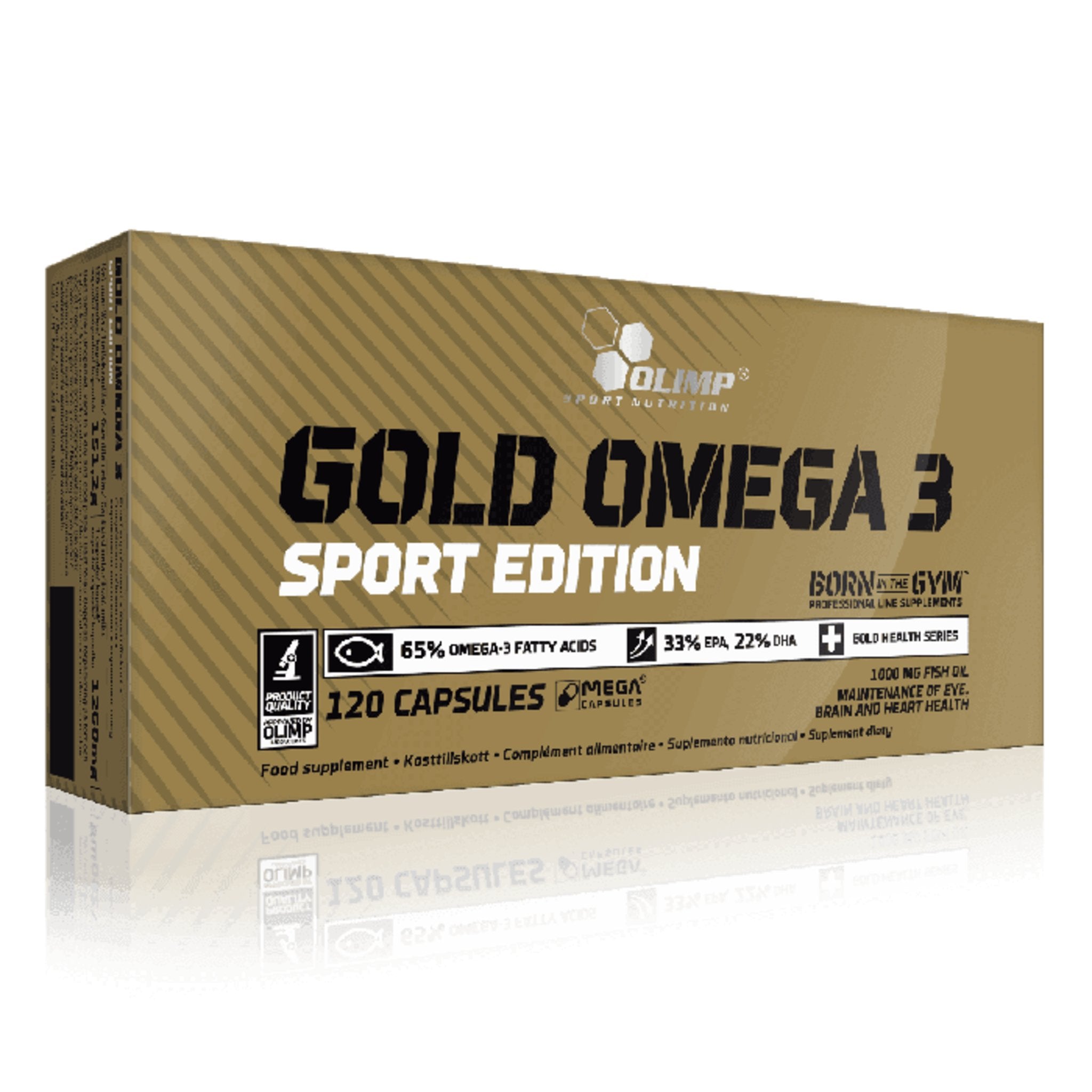 Acizi Grasi, Olimp Sport Nutrition, Gold Omega 3, 120 capsules