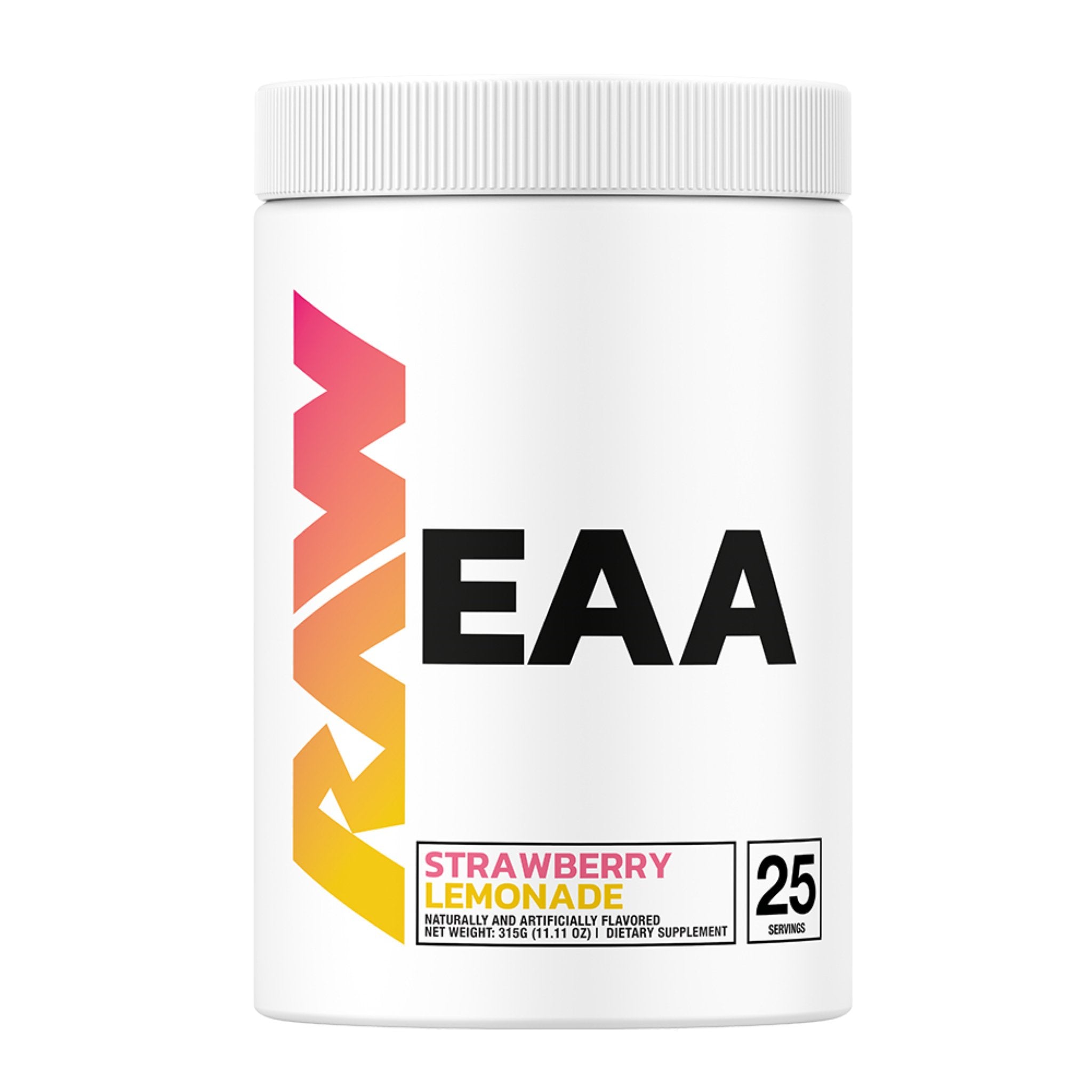 Aminoacizi Esentiali Pudra, RAW Nutrition, EAA - ESSENTIAL AMINO ACIDS, 315g - Magazin suplimente nutritive - gym-stack.ro