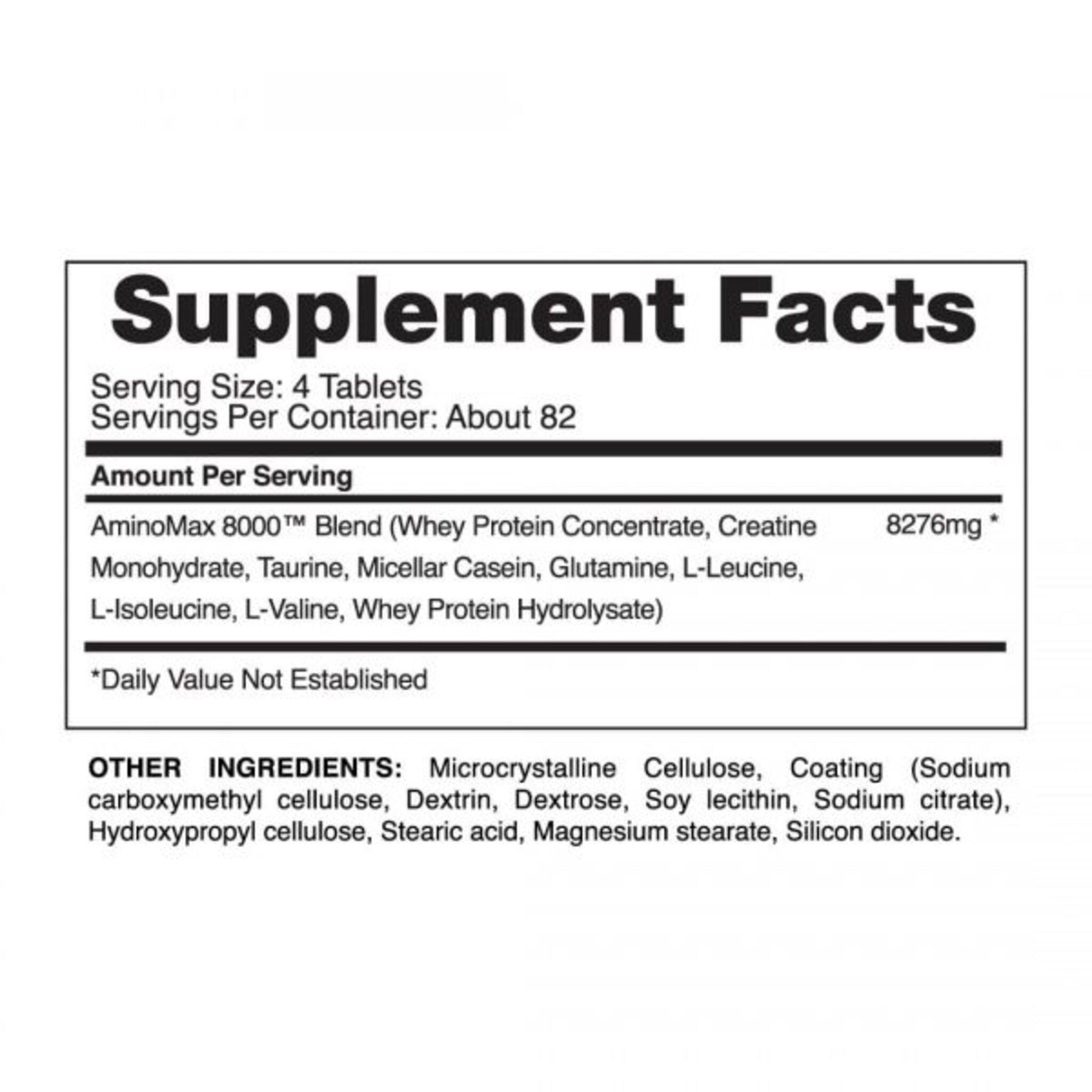 Aminoacizi pastile , Gaspari AminoMax 8000 325 tabs