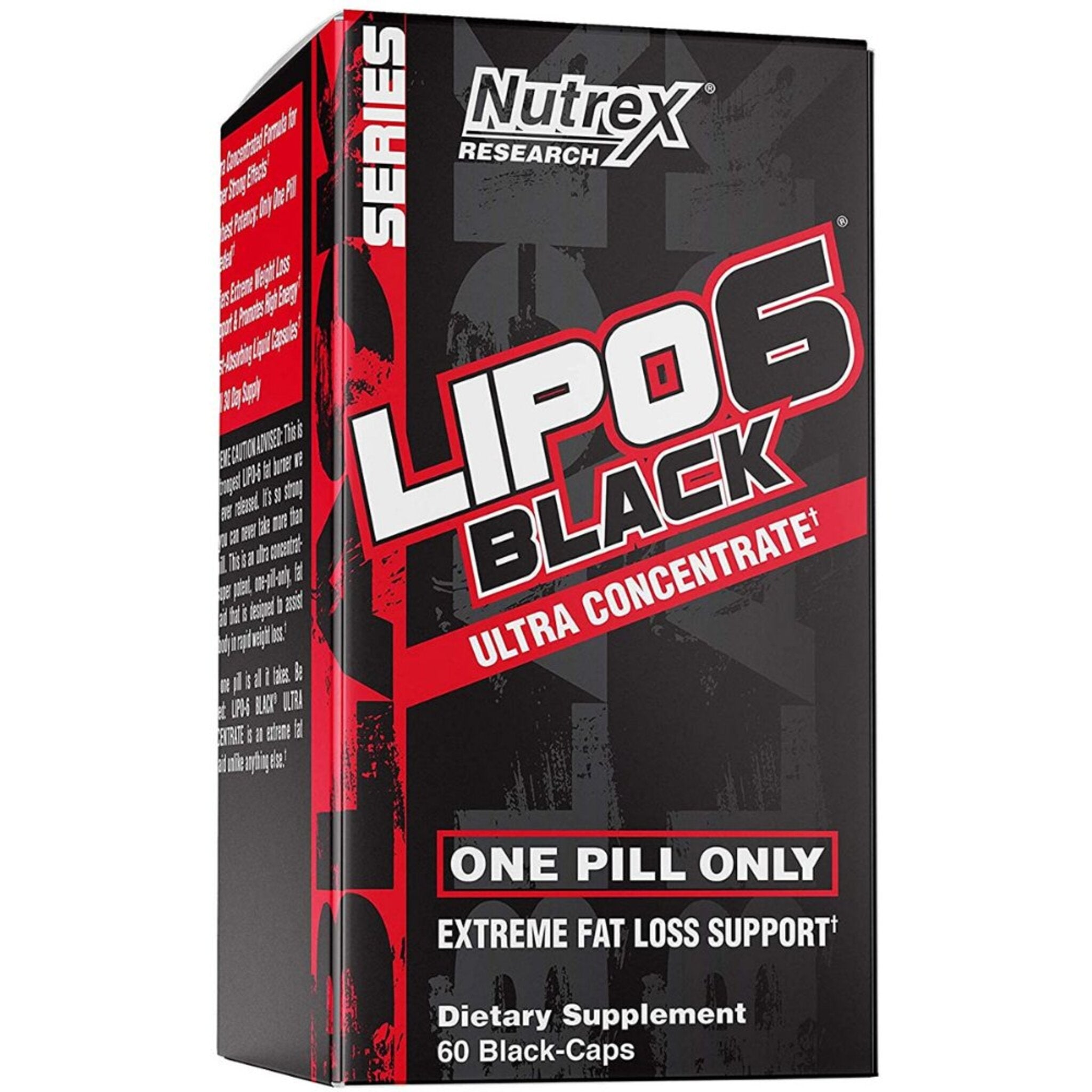 Arzator de grasimi, Nutrex, Lipo 6 Black Ultra Concentrat, 60 caps