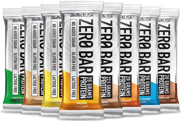 Baton de ciocolata proteic - BioTechUSA Zero Bar 50g - gym-stack.ro
