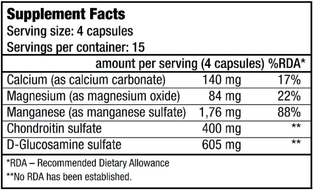 BioTechUSA Chondroitin Glucosamine 60caps