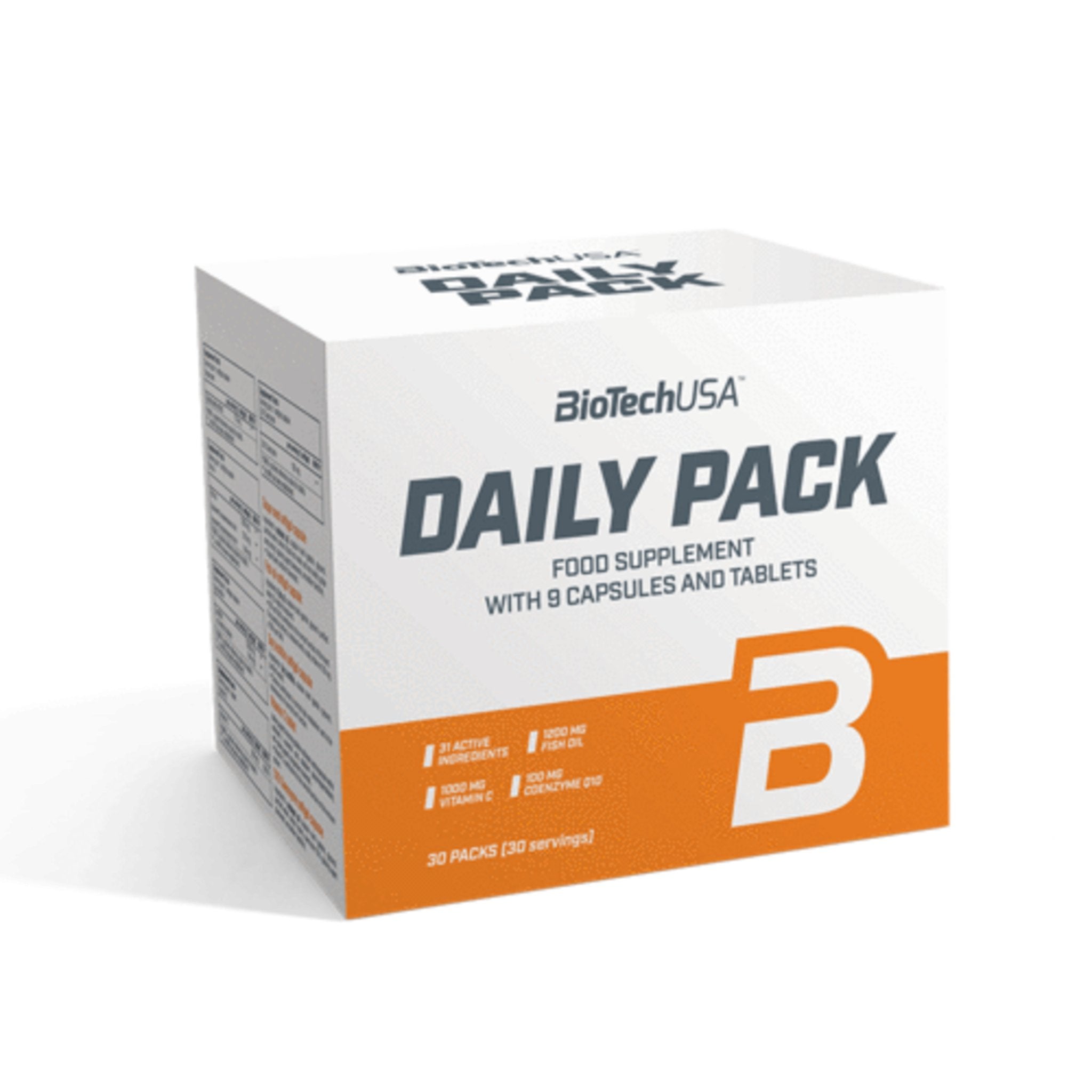 Complex Vitamine si Minerale, BioTechUSA, Daily Pack, 30Pack