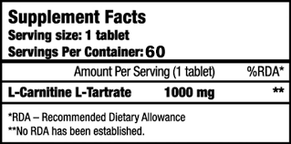 BioTechUSA, L-Carnitine, 60tabs