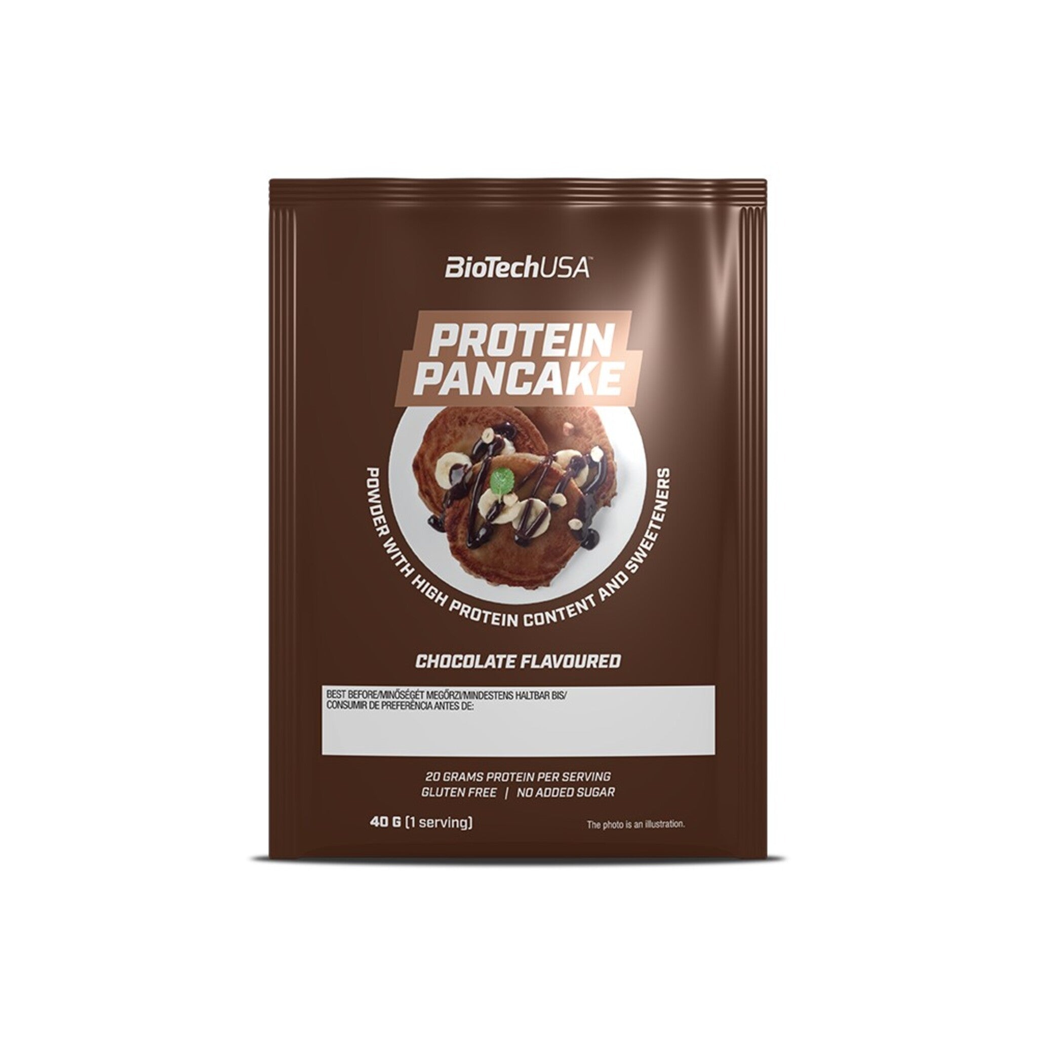Premix de Clatite Proteice, BioTechUSA, Protein Pancake, 40g