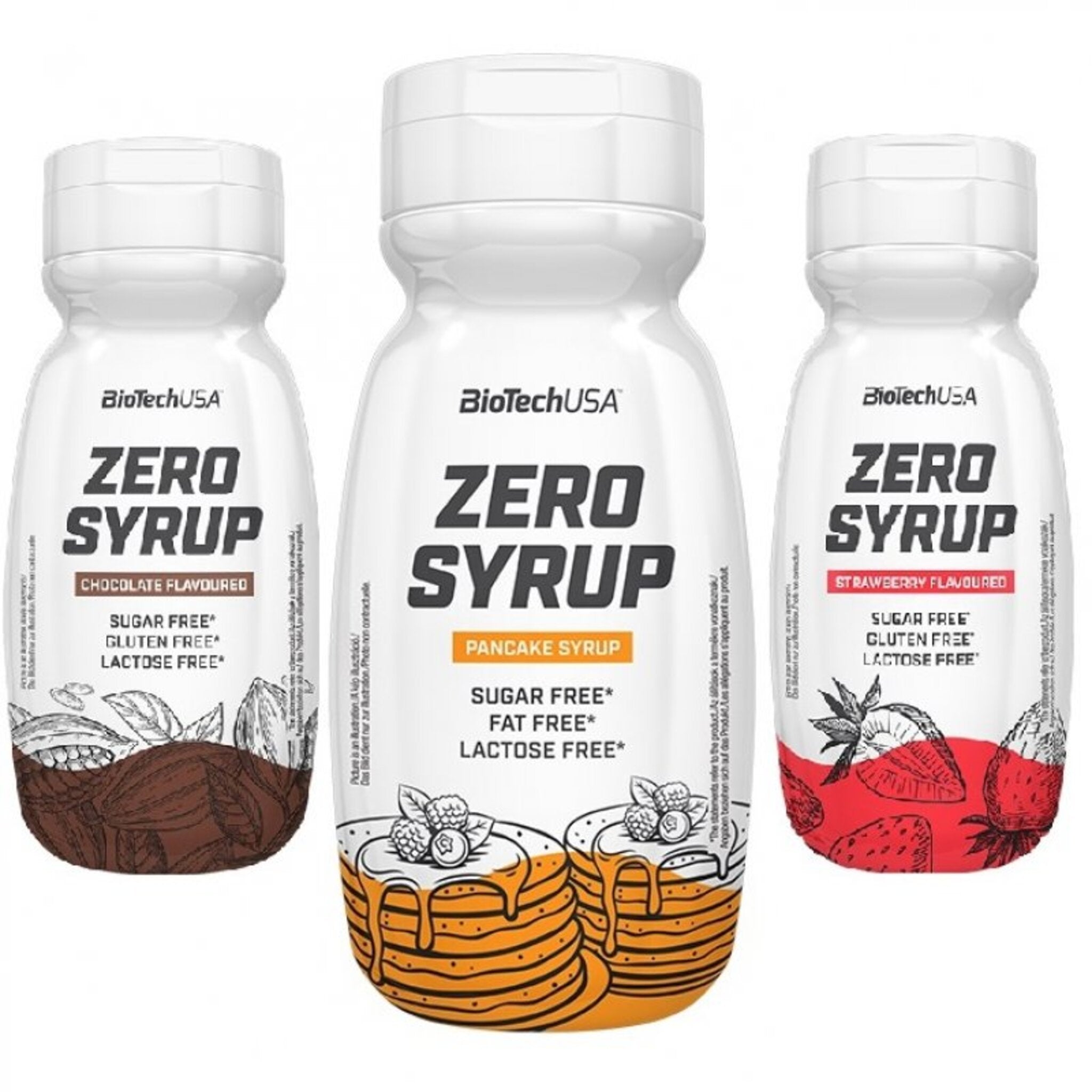 Sirop fara zahar, BioTechUSA, Zero Syrup, 320ml