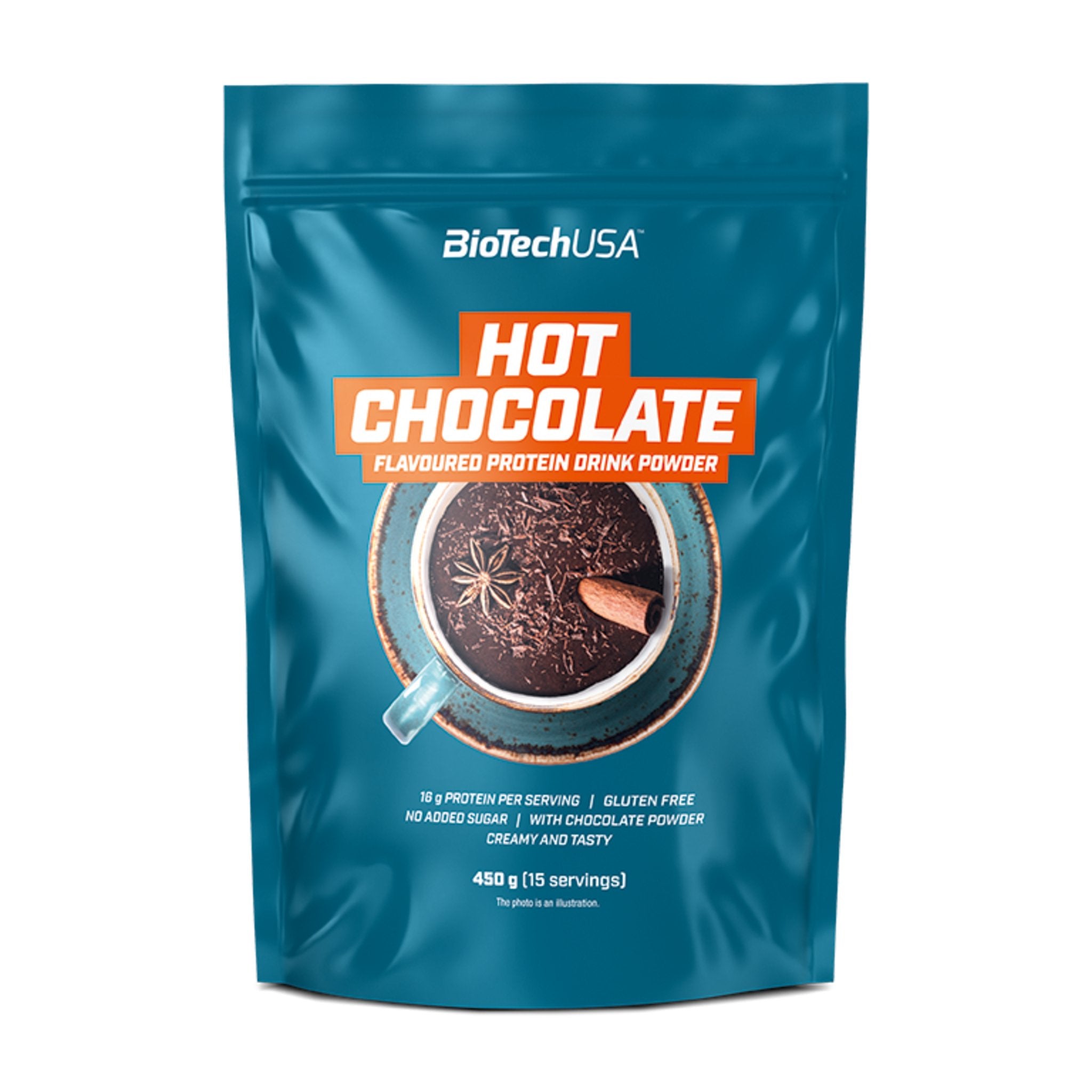 Ciocolata calda proteica - BiotechUsa Hot Chocolate 450 g