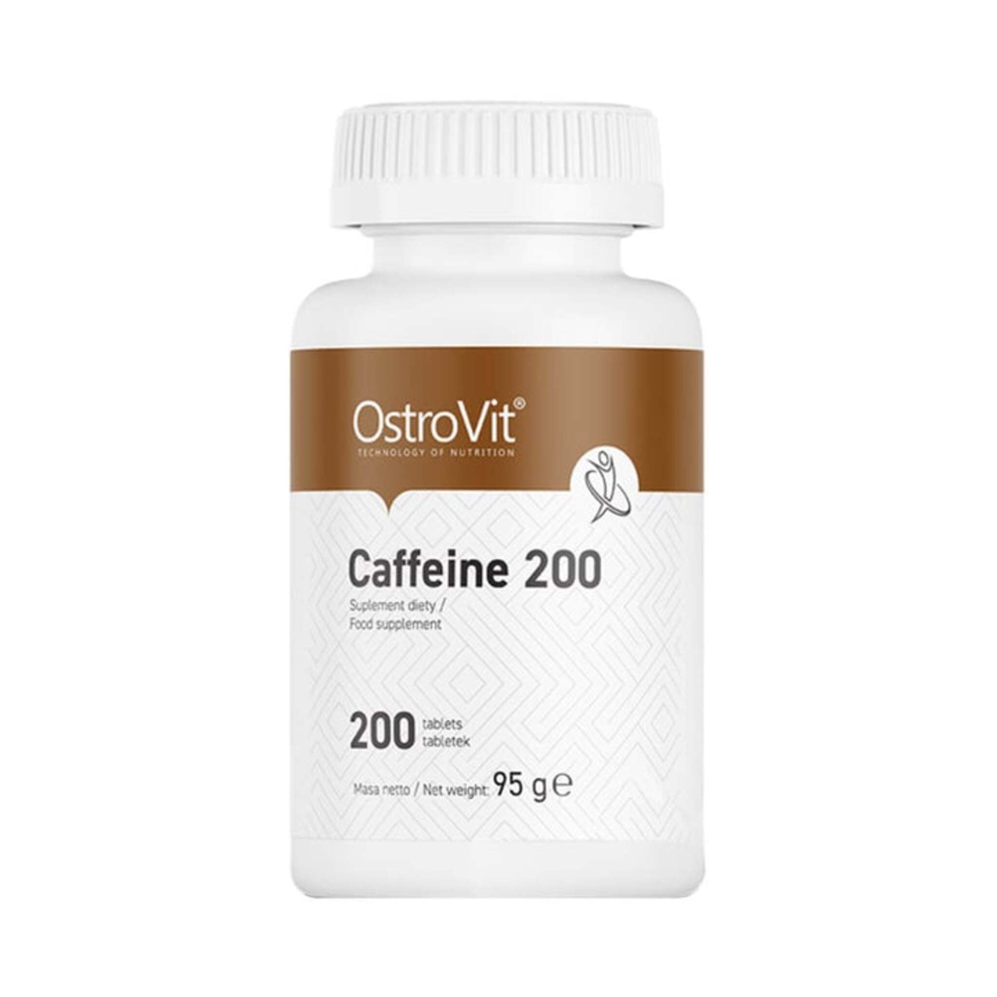 Cofeina, OstroVit, Caffeine 200, 200tbs