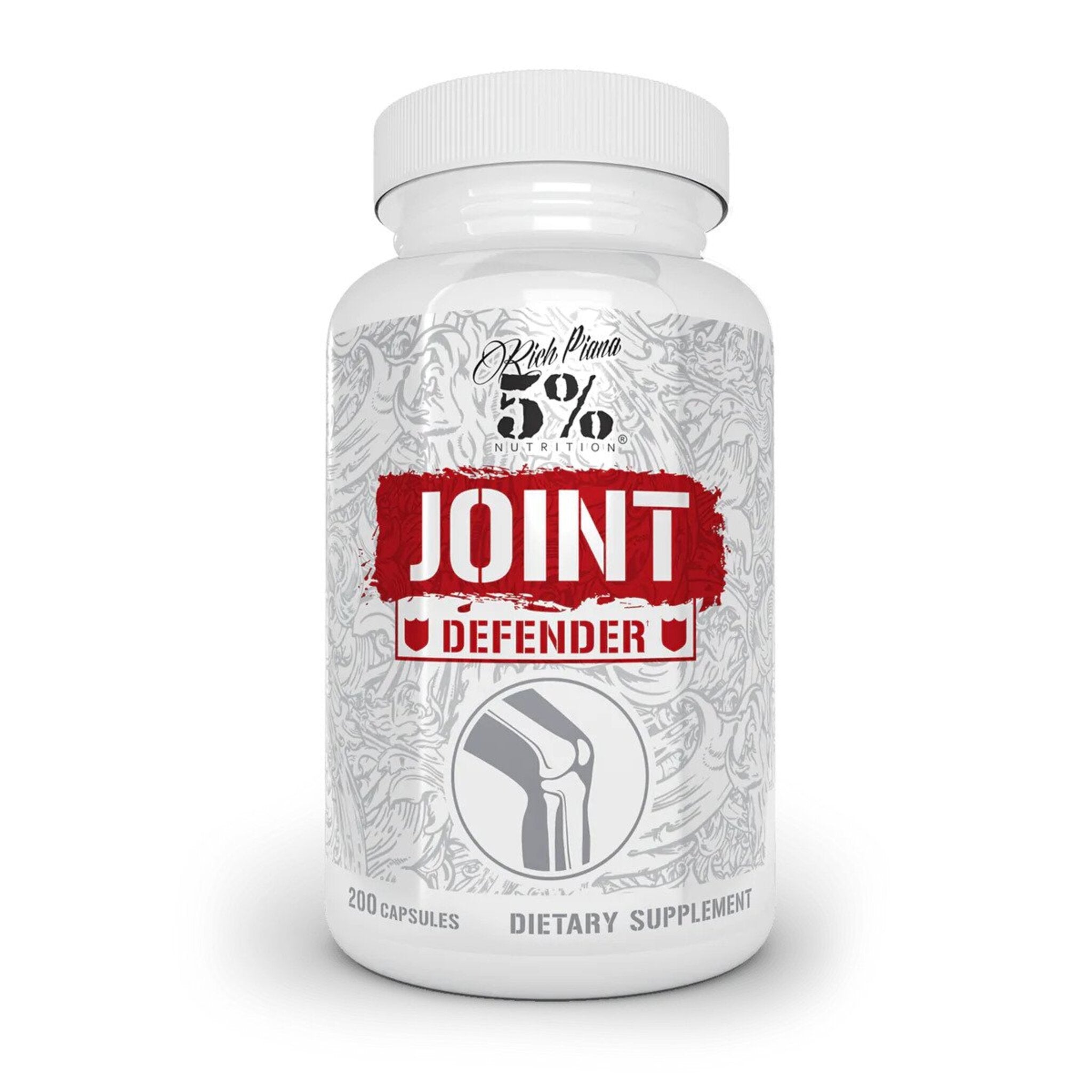 Complex Articulatii, 5% Rich Piana, Joint Defender Maximum Joint Support, 200 caps