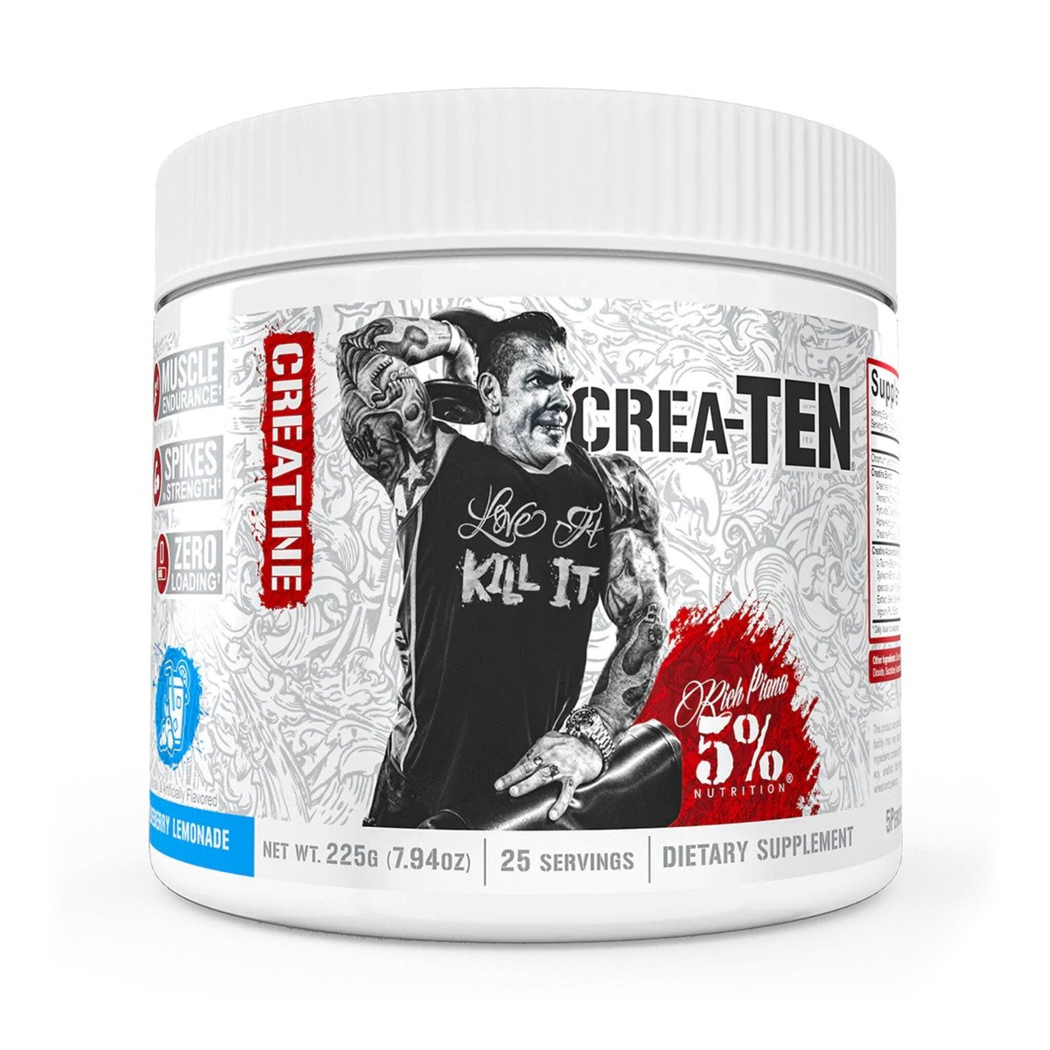 Complex Creatina, 5% Rich Piana, Crea-Ten, pulbere