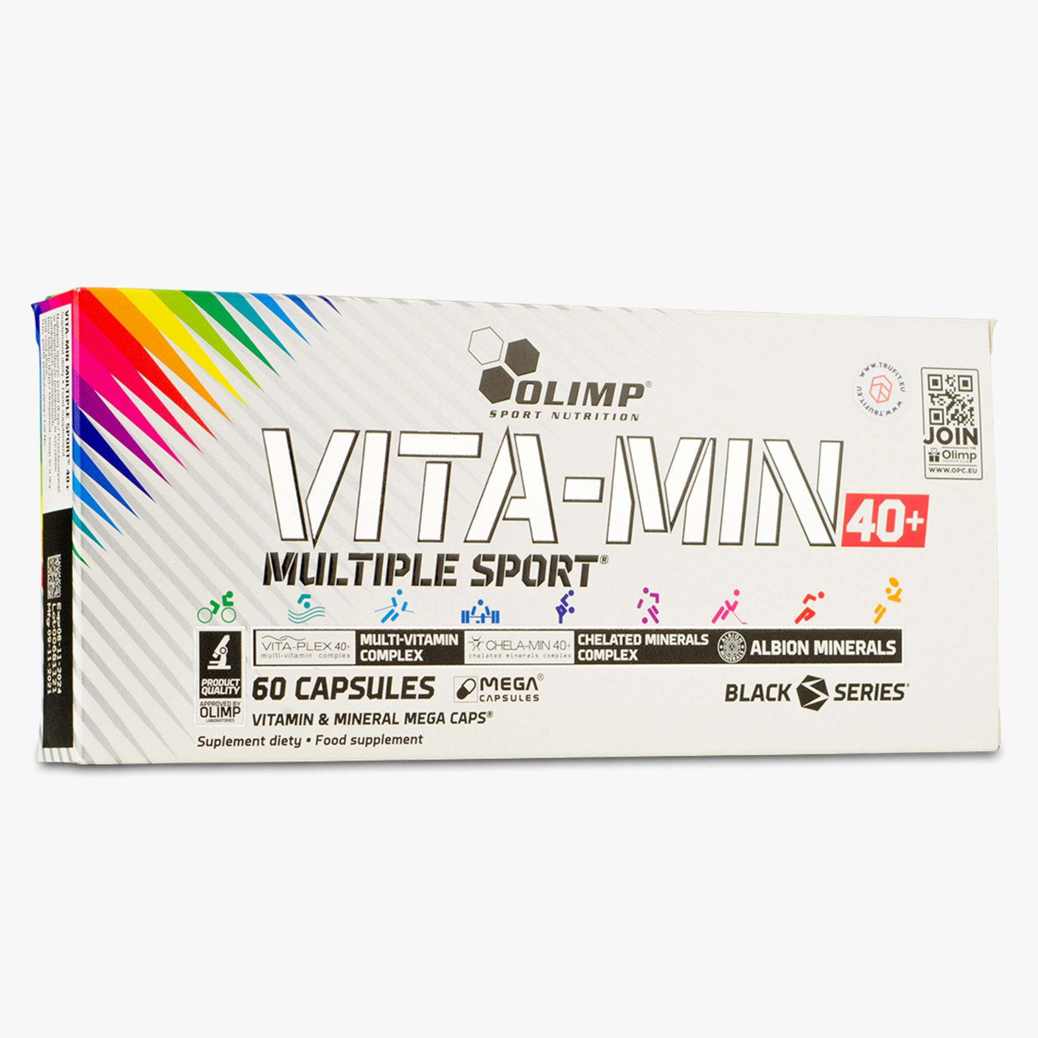 Complex de vitamine si minerale, Olimp Sport Nutrition, Vita-Min 40+