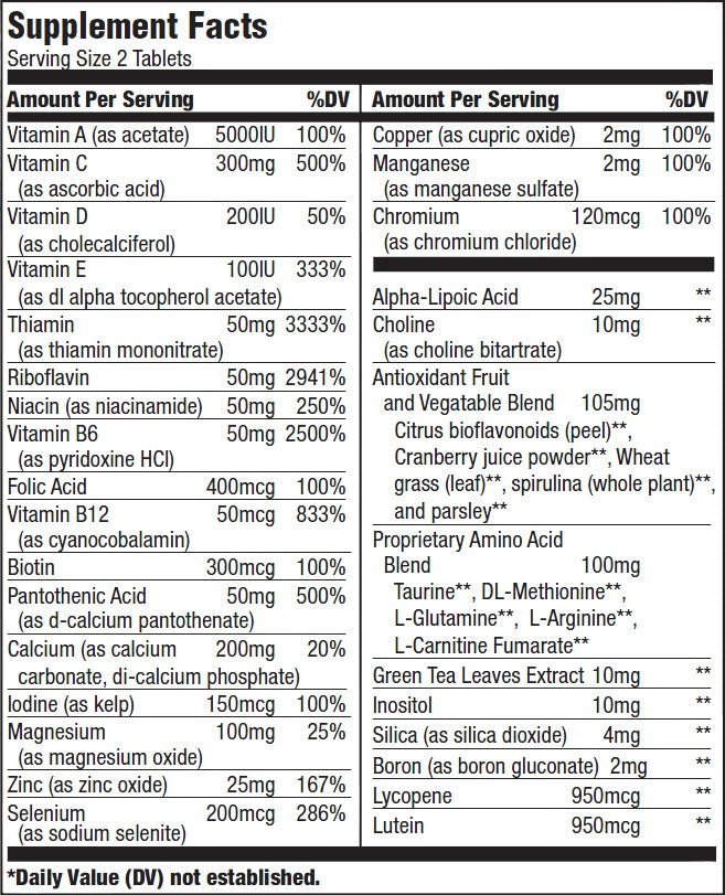 Complex Multivitamine, BioTechUSA, MultiVitamin For Men, 60 tabs