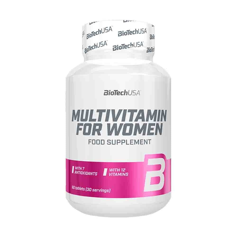 Multivitamine, BioTechUSA, MultiVitamin For Women, 60 tabs