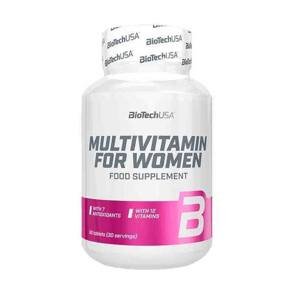 Complex Multivitamine, BioTechUSA, MultiVitamin For Women, 60tabs - gym-stack.ro