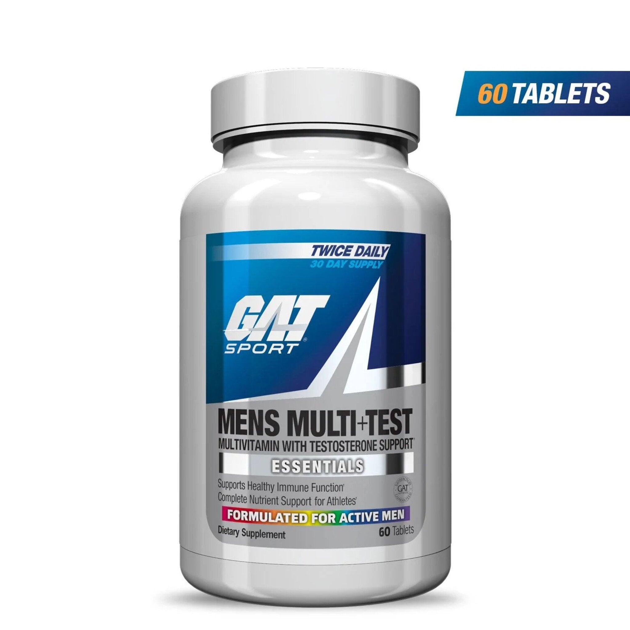 Complex multivitamine + test, Gat Sport, Mens Multi + Test, 60 tabs